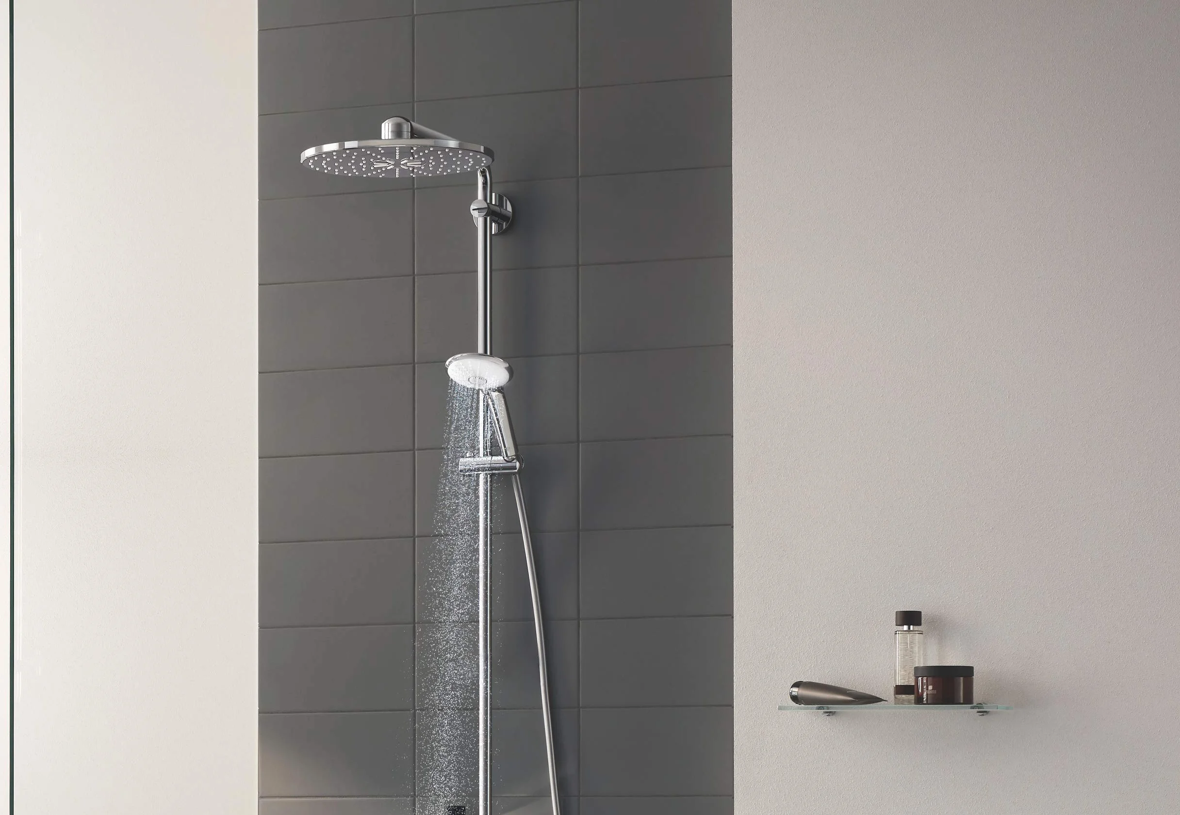 Grohe Euphoria SmartControl System 310 Duo, system prysznicowy z bateri? termostatyczn?, monta? ?cienny, chrom - 26507000