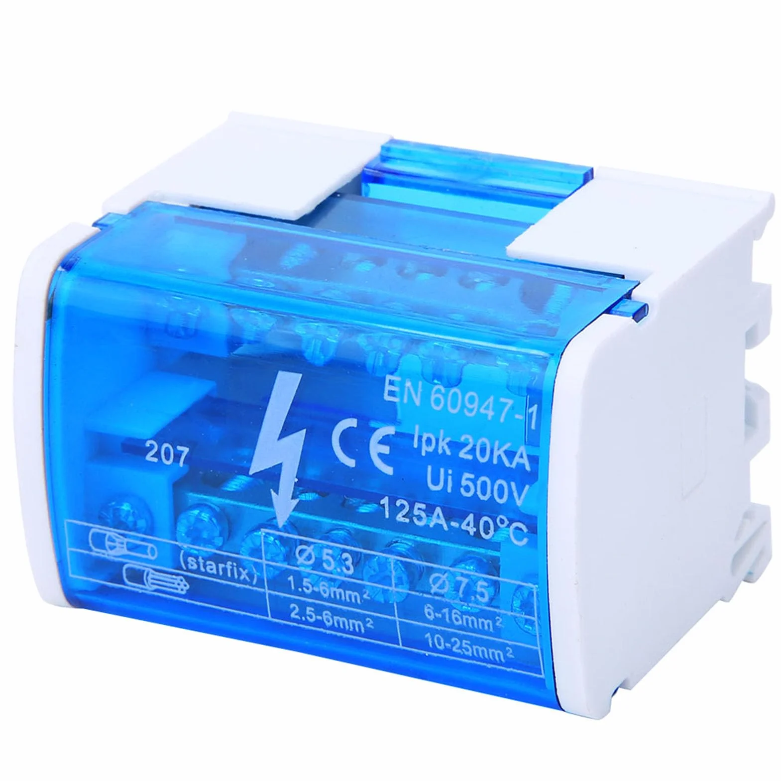 Szyna Din do Skrzynki 16mm Blok Szyny Din Szyna Din St Szyna Din Rozdzielacz Elektryczny Listwa Zaciskowa Uziemienia w Bloku
