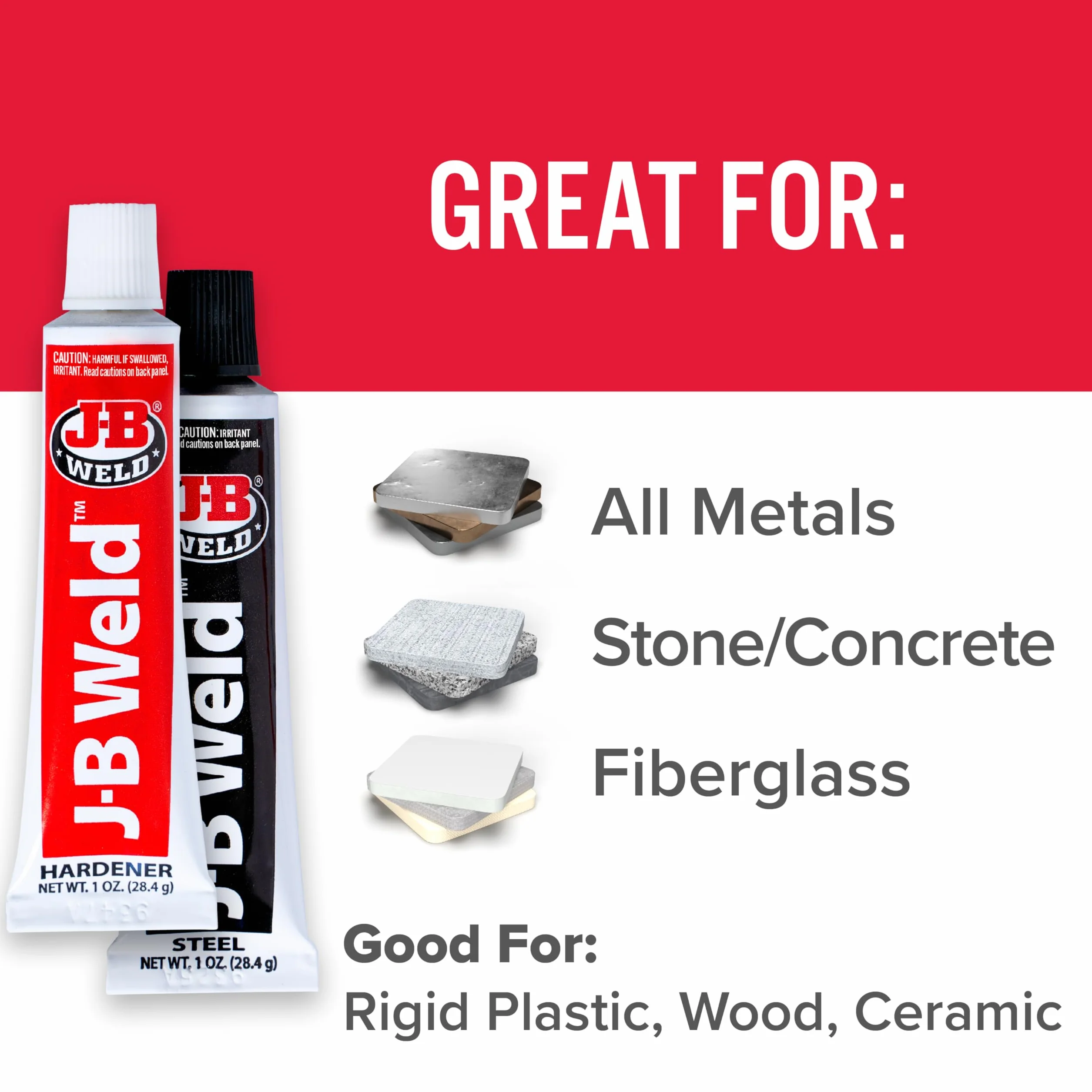 JB Weld Original Cold-Weld 8265-SUK stal wzmocniona żywicą epoksydową - ciemnoszara (opakowanie może się różnić)