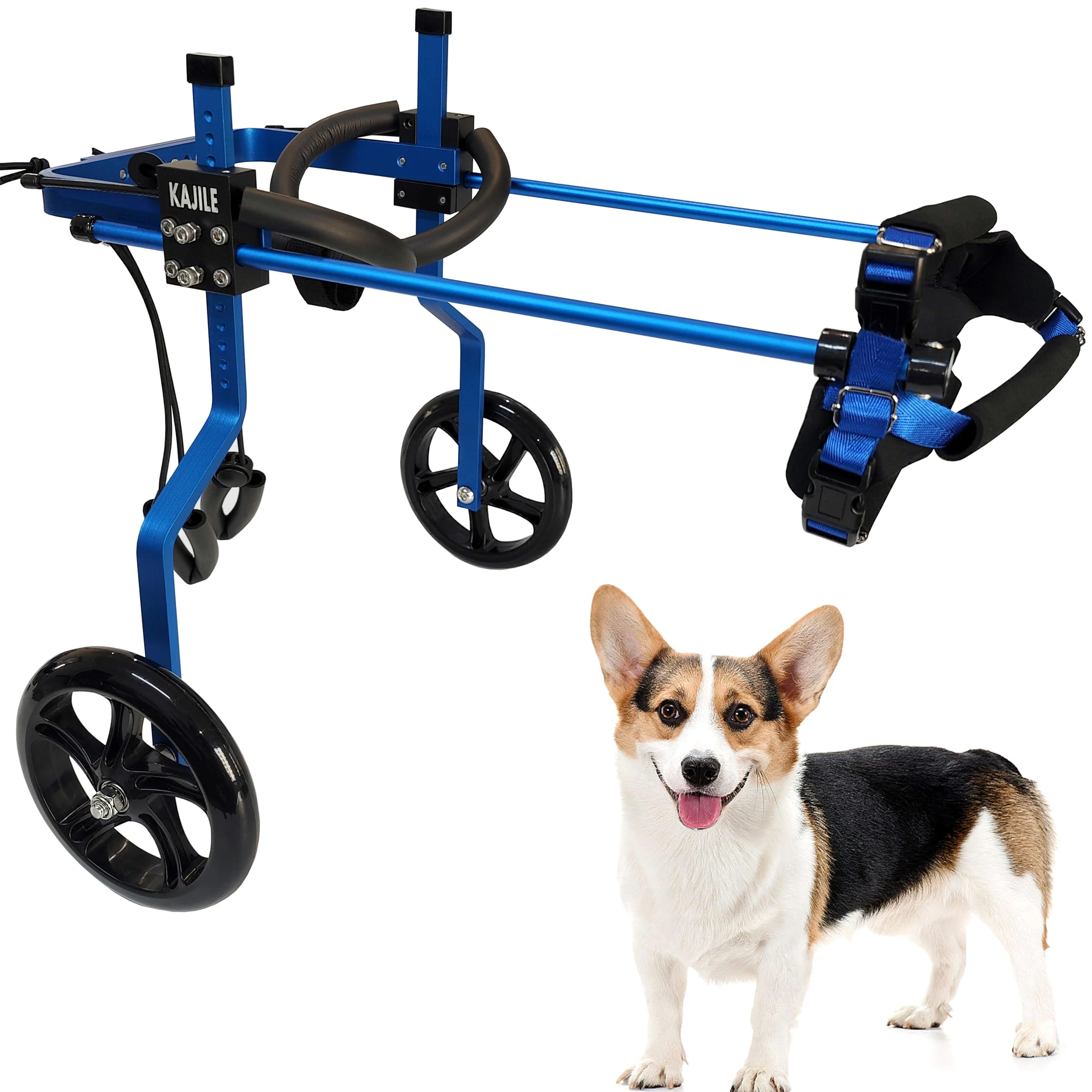 Regulowany wózek dla psa M-2 Rozmiar rehabilitacja tylnych łap 30-38cm 17-22cm 20-28cm