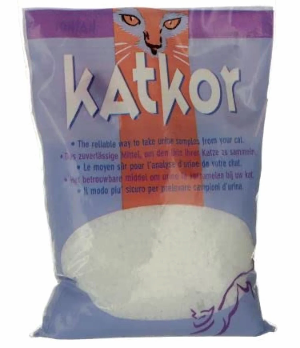 Katkor kuweta perłowa | 200 g | Żwirek dla kota do pobierania moczu | Do analizy moczu kota | Z pipetą i rurką odzyskującą
