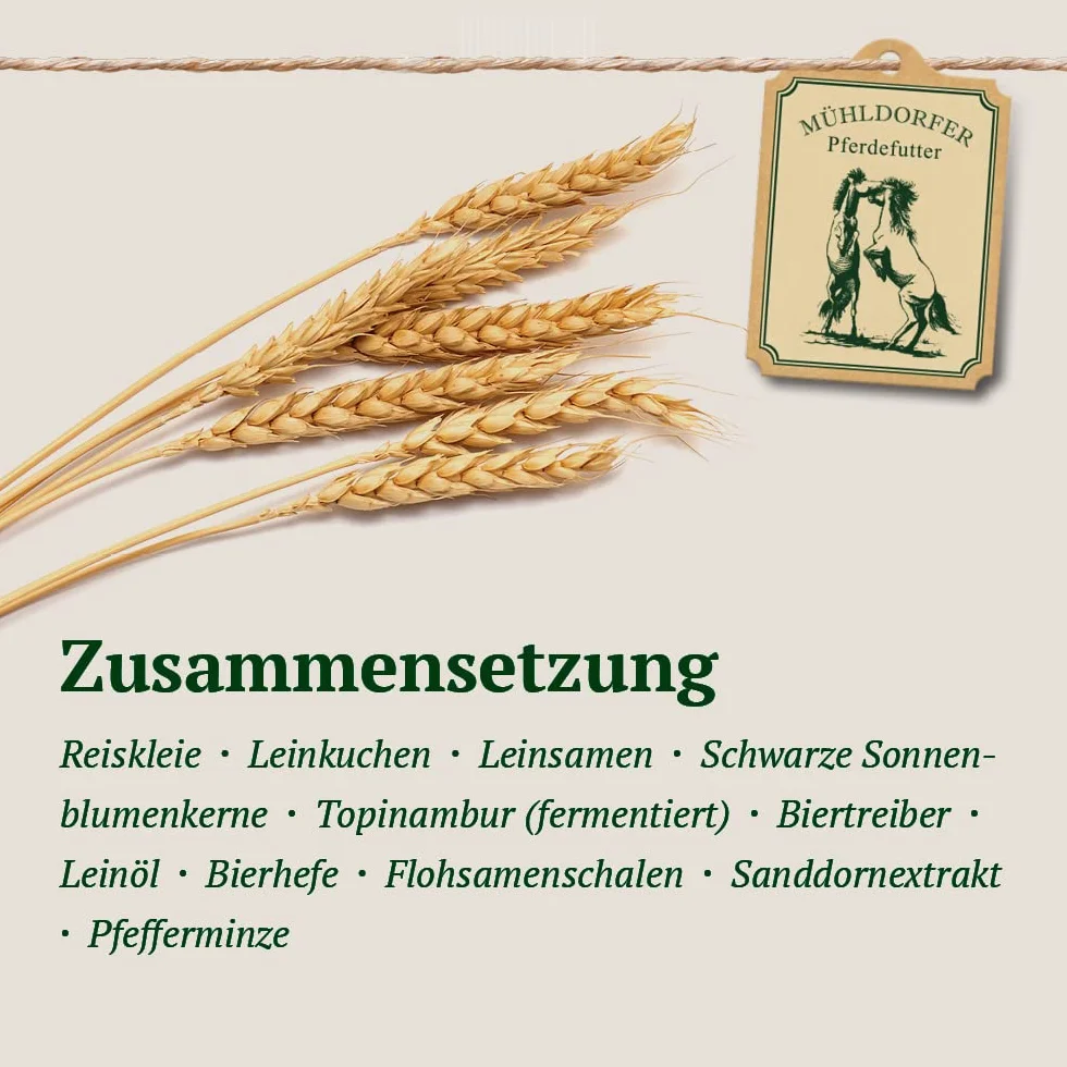 Mühldorfer Mash Sensitive Prebiotic 3 kg karma dla koni chudych redukcja skrobi zbożowej