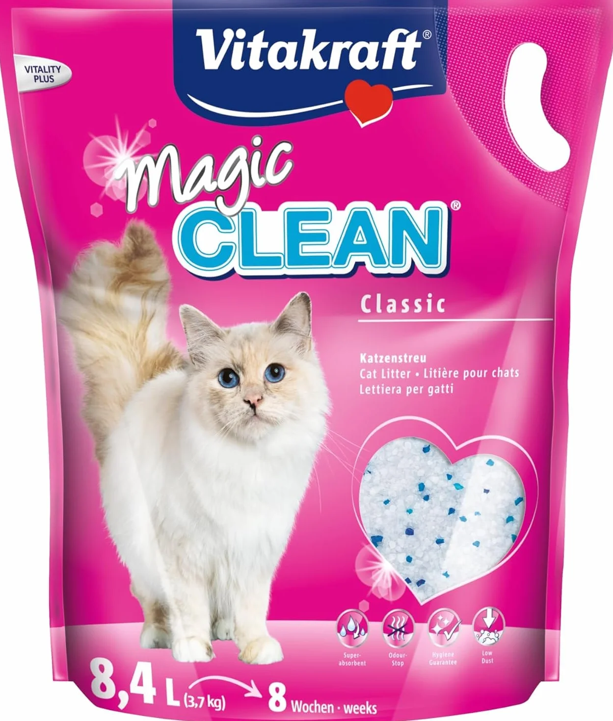 Vitakraft Magic Clean Classic Żwirek dla Kota 8.4 l