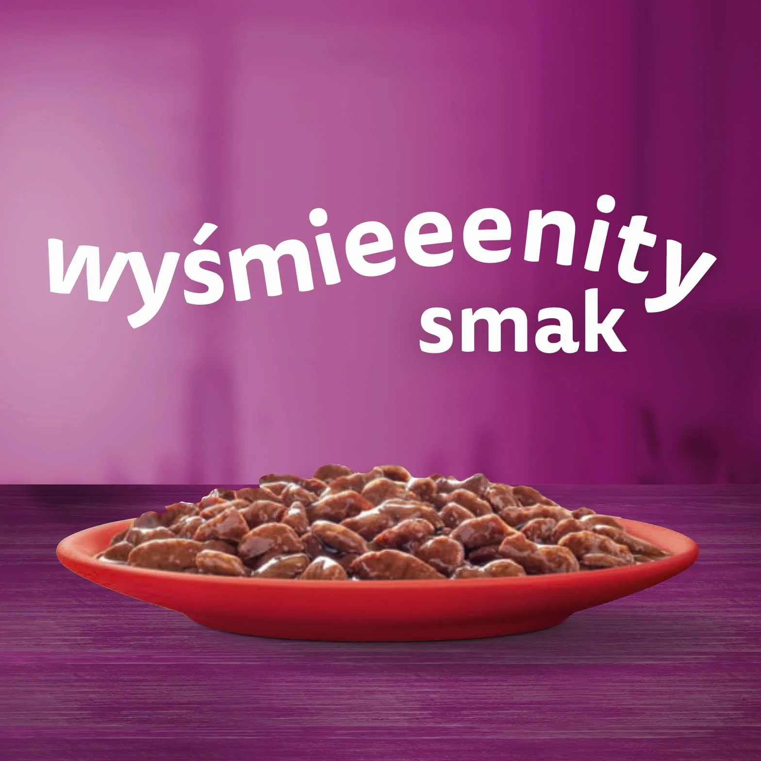 WHISKAS MOKRA KARMA DLA KOTA WOŁOWINA KURCZAK JAGNIĘCINA DRÓB W SOSIE SASZETKI 40X85 G