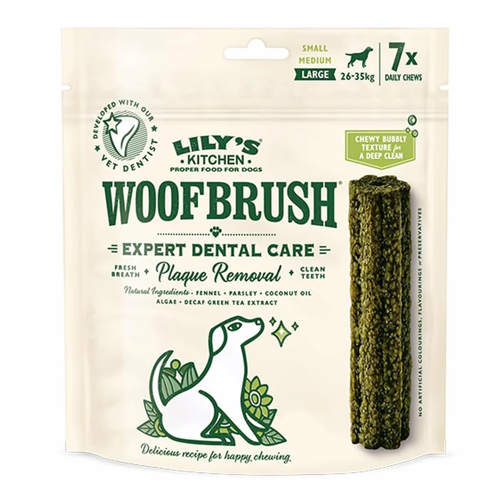 Lily'S Kitchen Woofbrush Żwacz dla Psa, Warzywa, 7 x 47 g