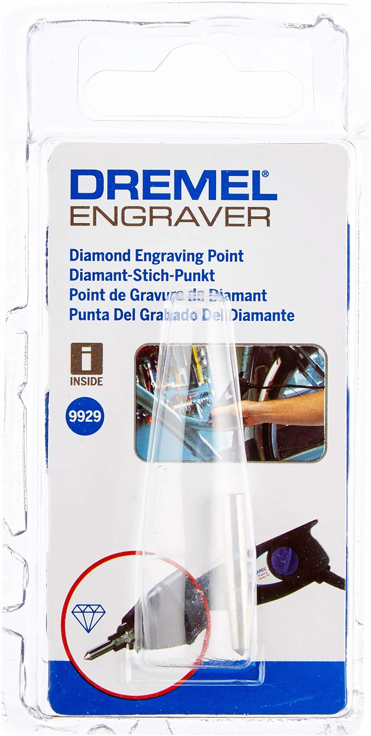Dremel 9929 diamentowy bit do grawerowania
