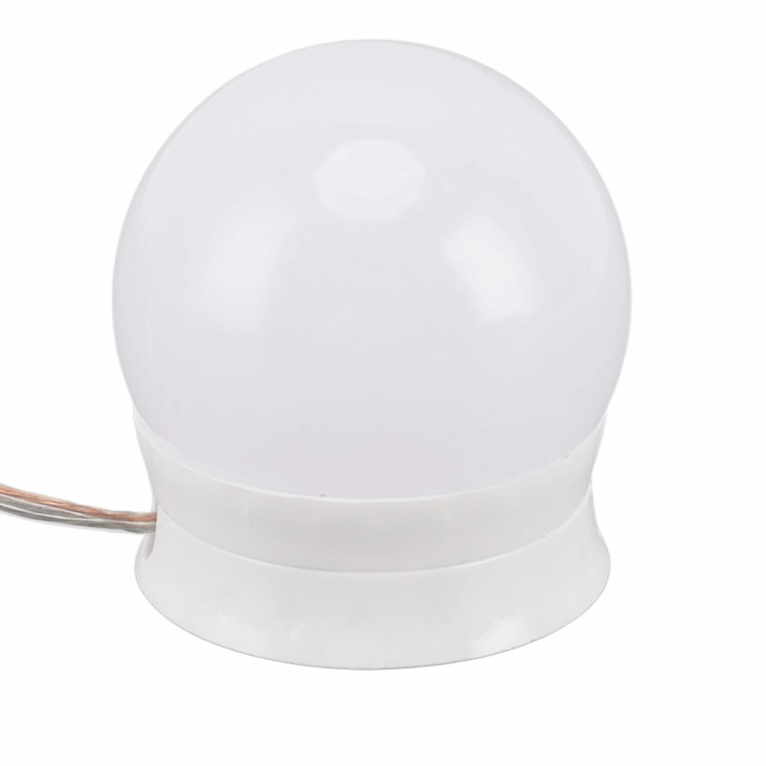 Żarówki Led Vanity Lights Lustrzana żarówka do toaletki USB Ściemnialne oświetlenie ledowe do makijażu for łazienka