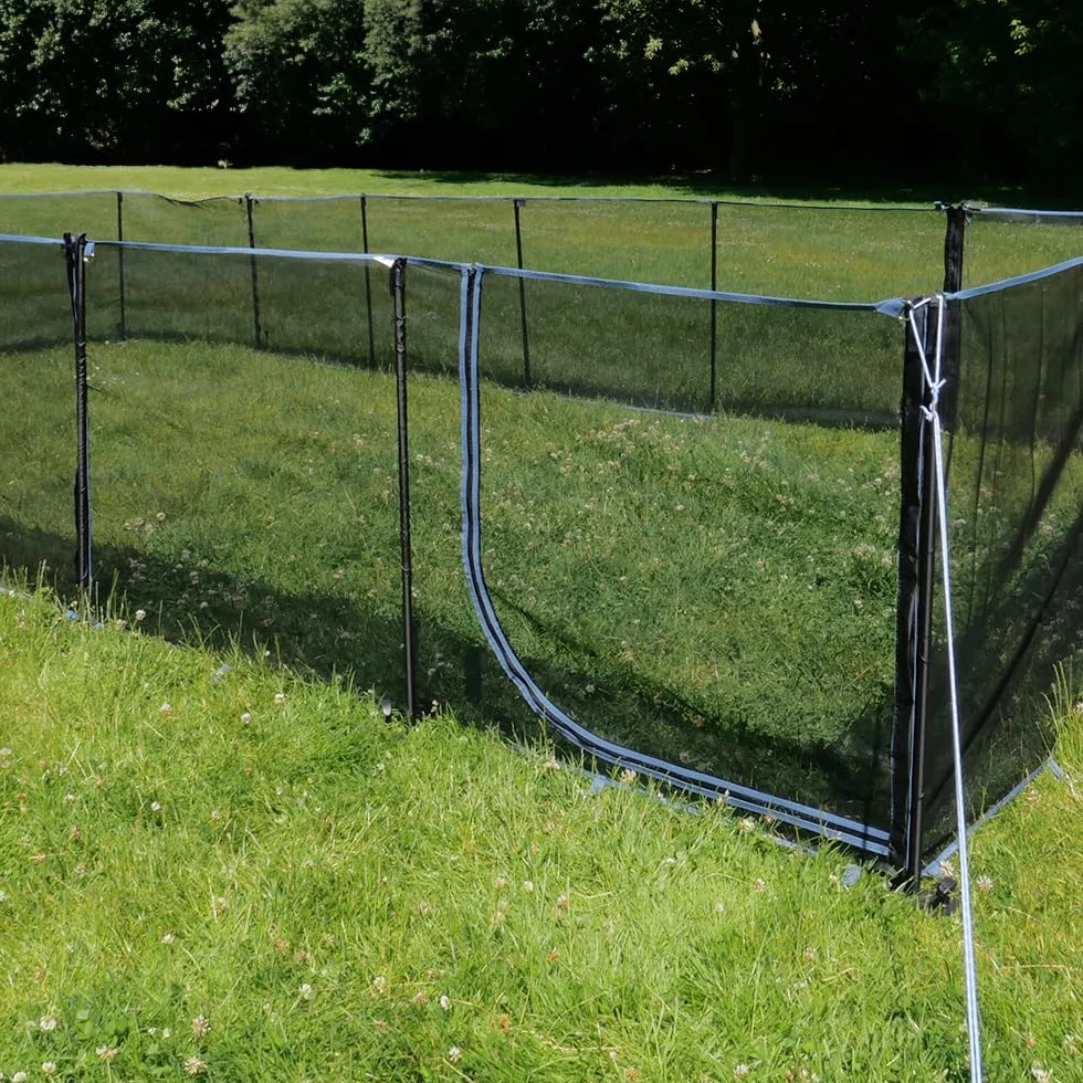 your GEAR Larino Door mobilny płot dla psów, wybieg na kemping i do ogrodu, możliwość nieograniczonej rozbudowy