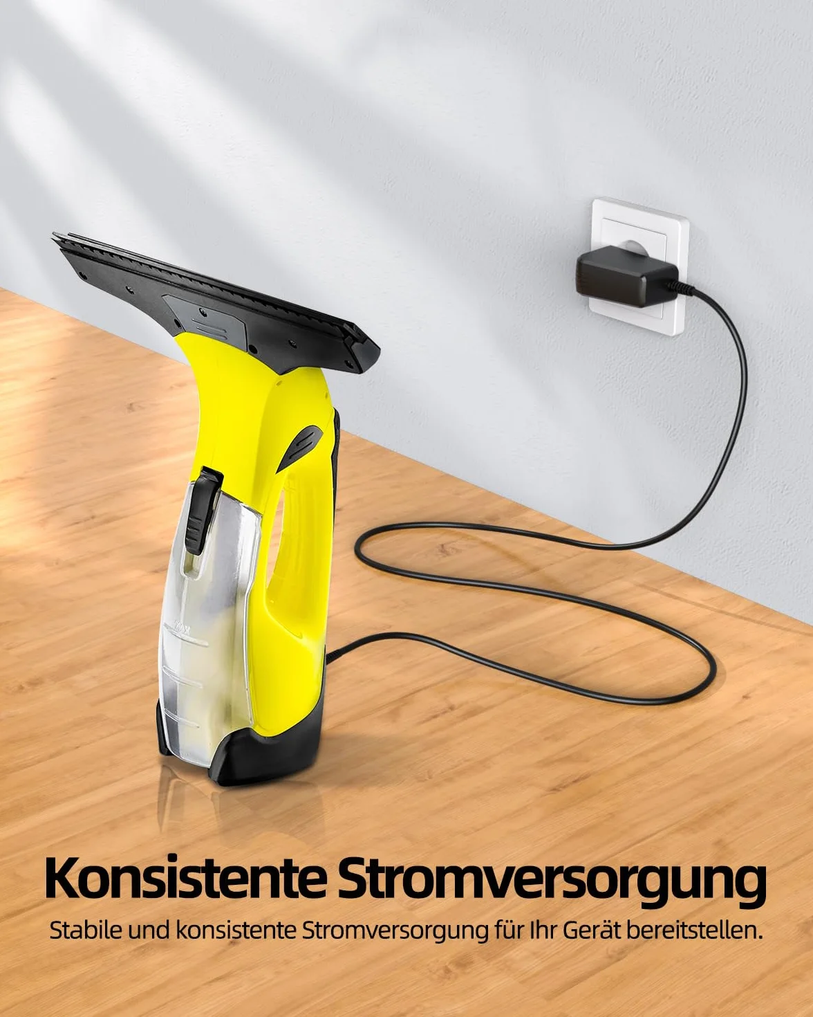 Kabel do ładowania kompatybilny z Karcher WV1 WV2 WV5 WV50 WV70 WV75 KV4 KWI1 Plus 3,3W