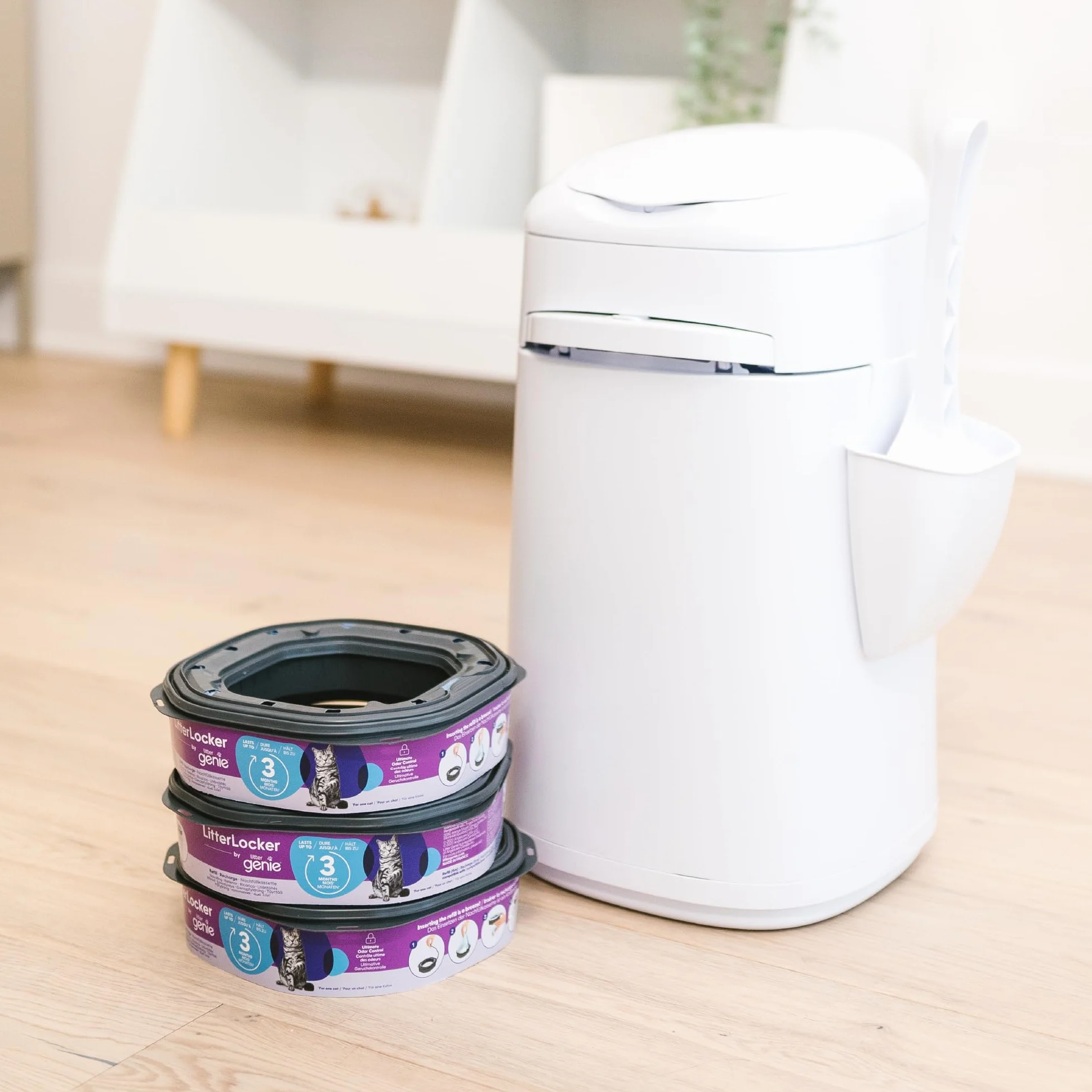 Litter Genie Litterlocker Kaseta Uzupełniająca, Liliowy, XL