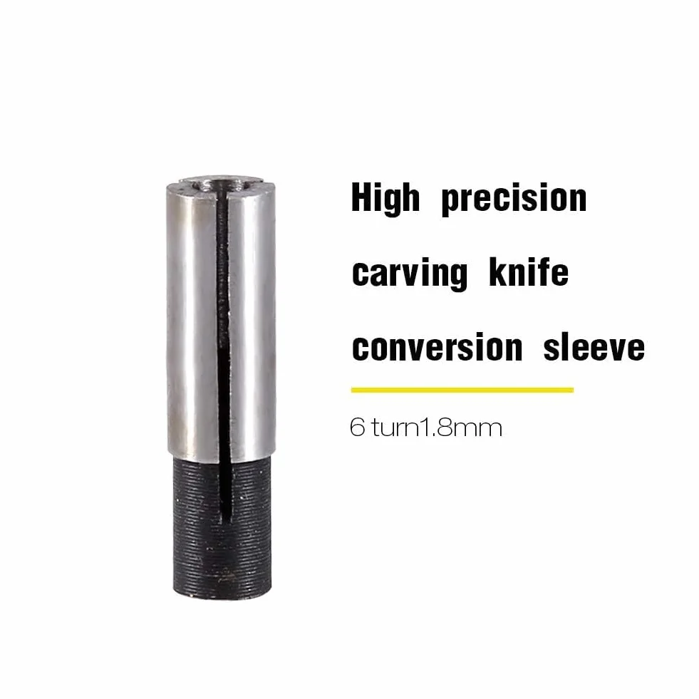6mm do 3.175mm Dokładność 4 do 3.175mm Redukcja Tulejki Grawerującej Bit Cnc Router Tool Adapter do Tulejki