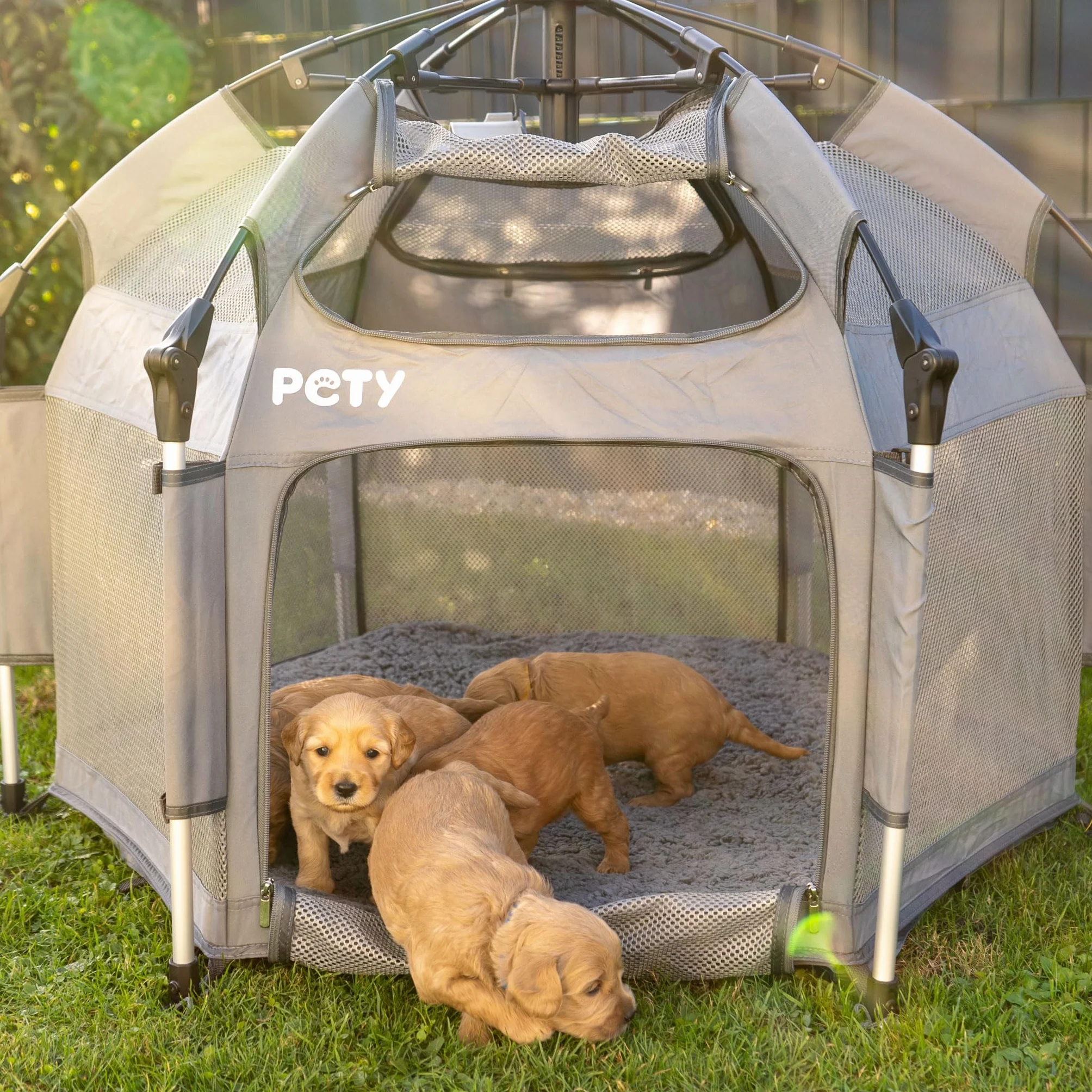 Mata podłogowa dla psów samopompująca 2 cm antracytowa
