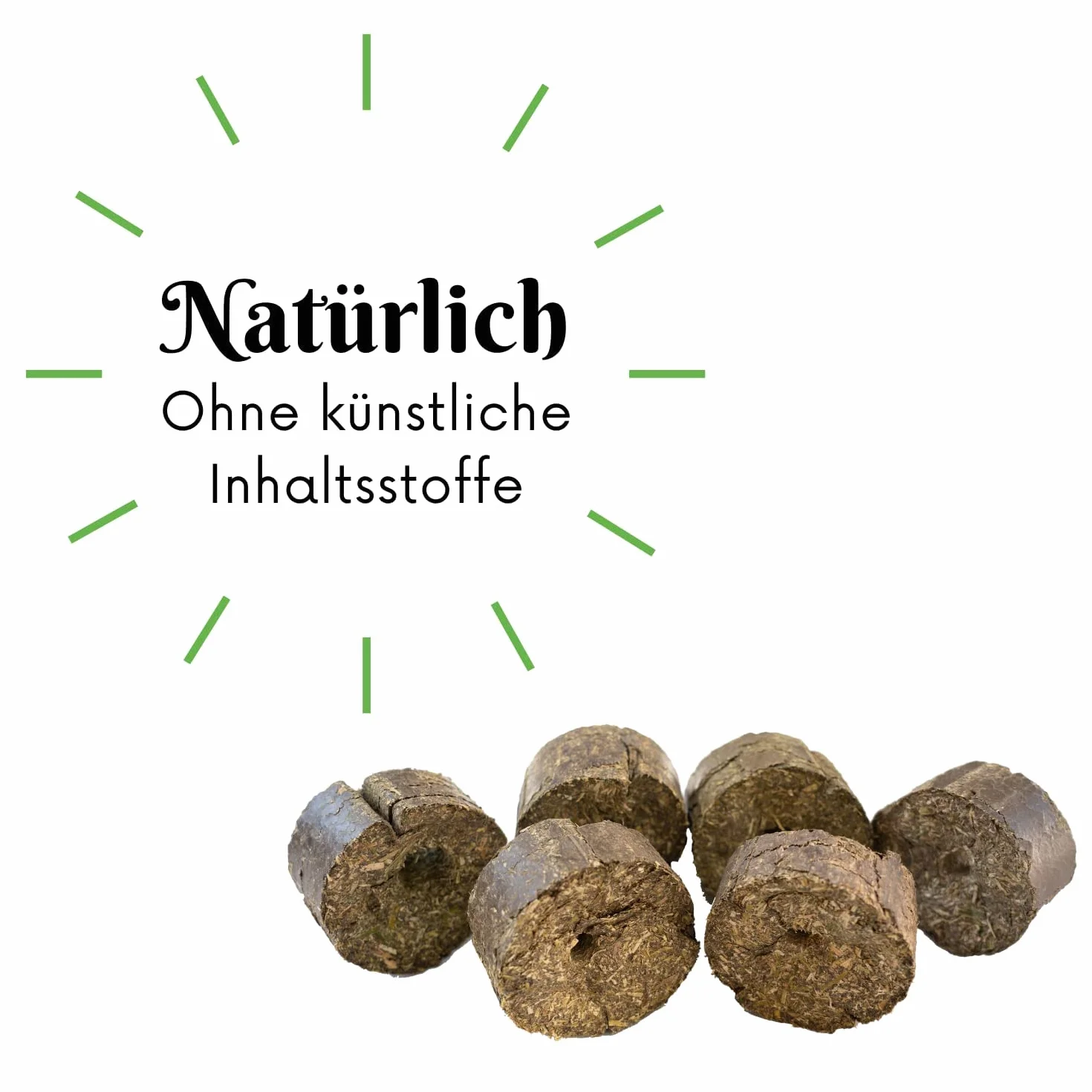 Lax Bloki lucerny z otworem 3 kg dla koni 100% lucerna