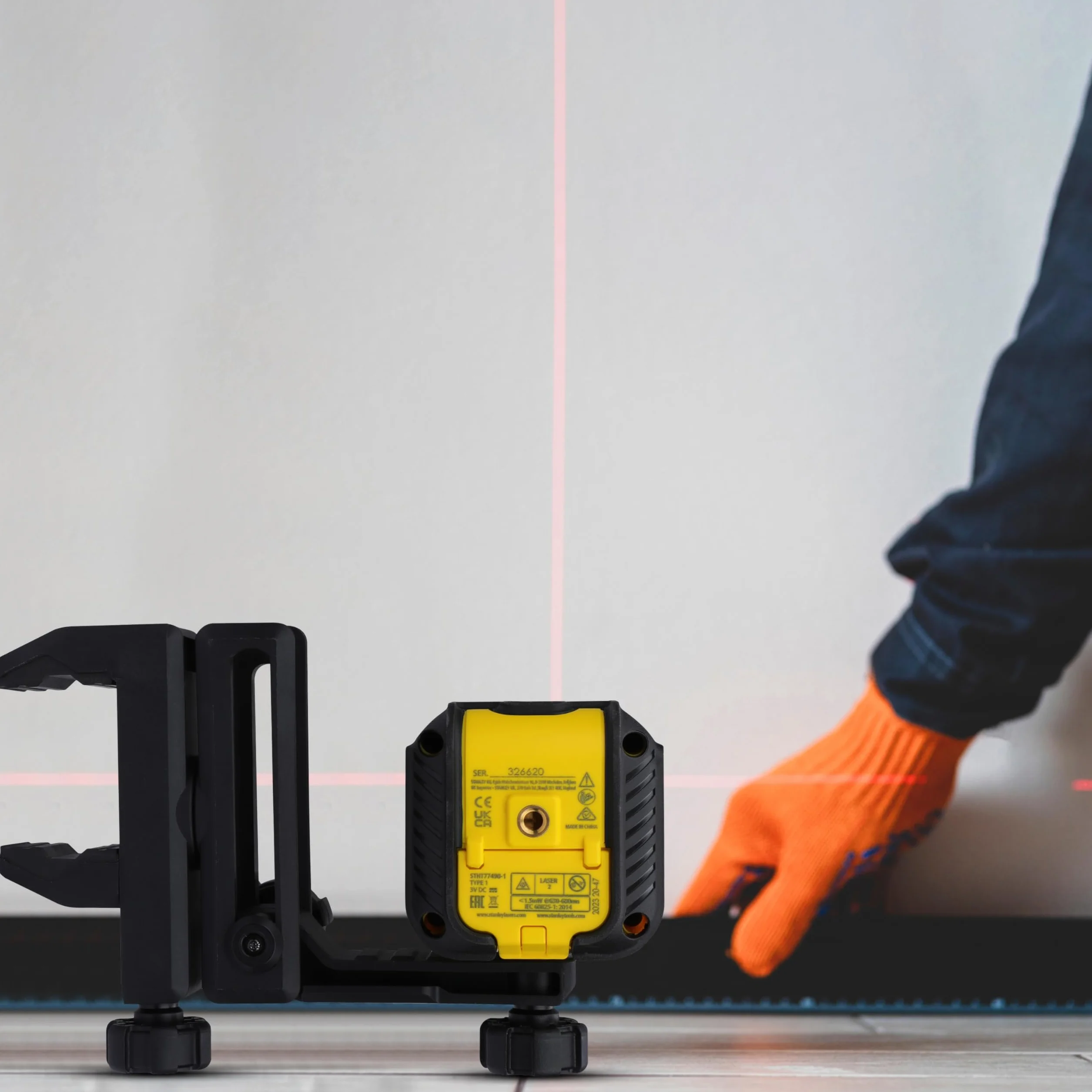 Stanley Cubix Laser, Czarny/Żółty, ‎17,5 x 14,5 x 23,5 cm; 560 g