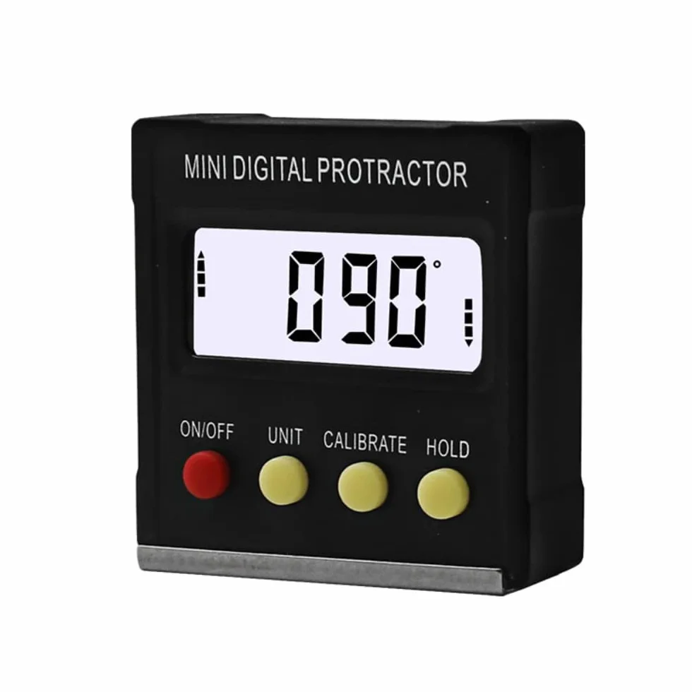 DollaTek Cyfrowy Inklinometr Kątomierz Magnetyczny Mini Elektroniczny Poziomica