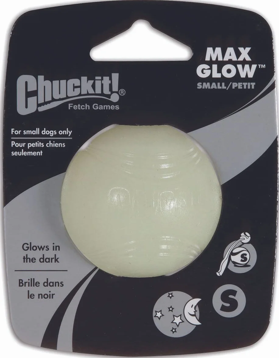 Chuckit! Max Glow in the Dark Fetch zabawka dla psa mała - 4 szt