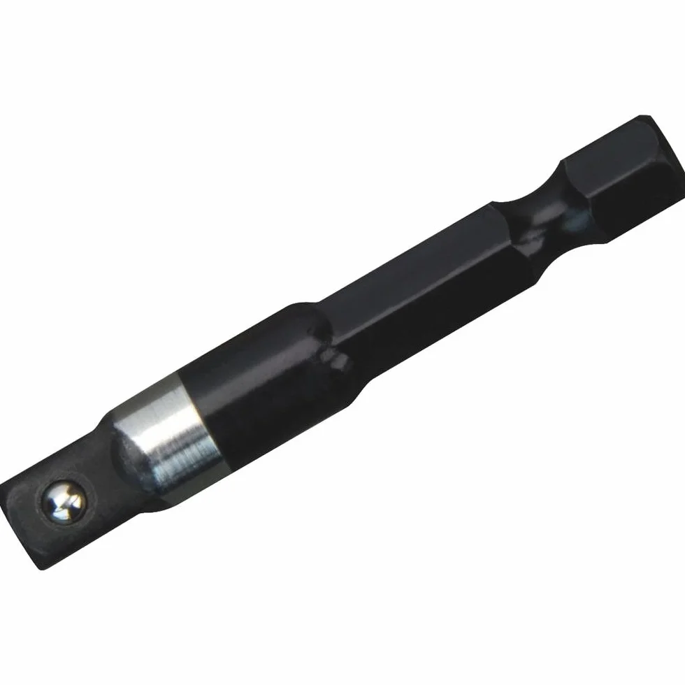 Milwaukee Wkład klucza nasadowego Shockwave 1/4 cala sześciokątny na czworokątny 12 x 4,7 x 2,6 cm