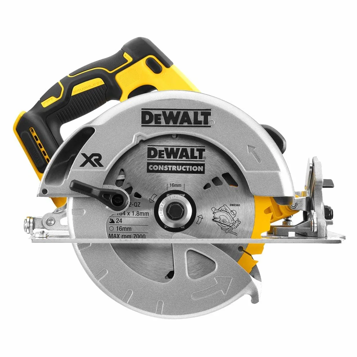 Dewalt DCS570NT-XJ Akumulatorowa Ręczna Pilarka Tarczowa, 18 V