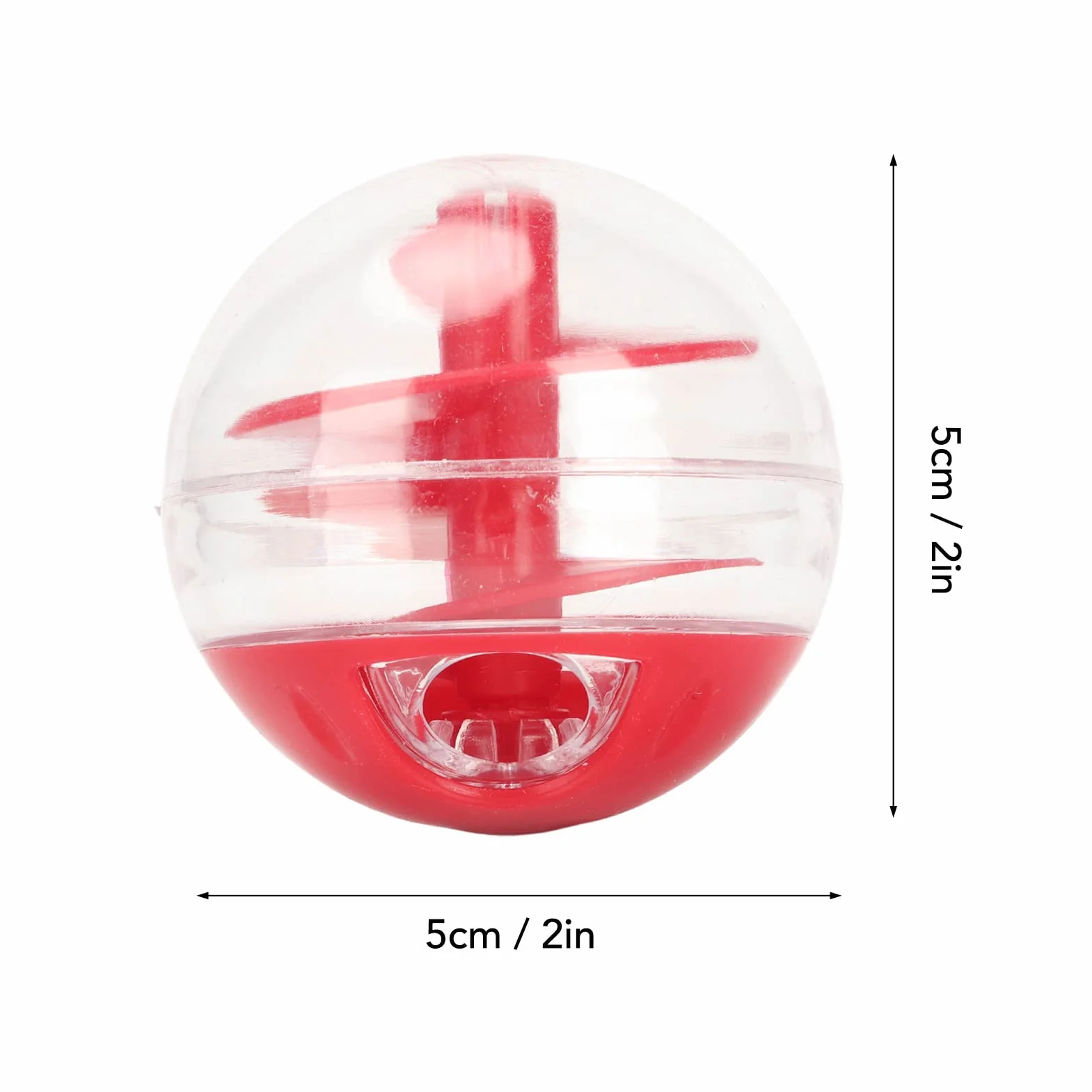 Zabawkowa Piłka do nieszczelnej karmy dla kotów, Interaktywny powolny podajnik, Puzzle Ball dla kotów, Dozownik smakołyków, Zabawka dla znudzonych kotów, Uśmierza nudę,
