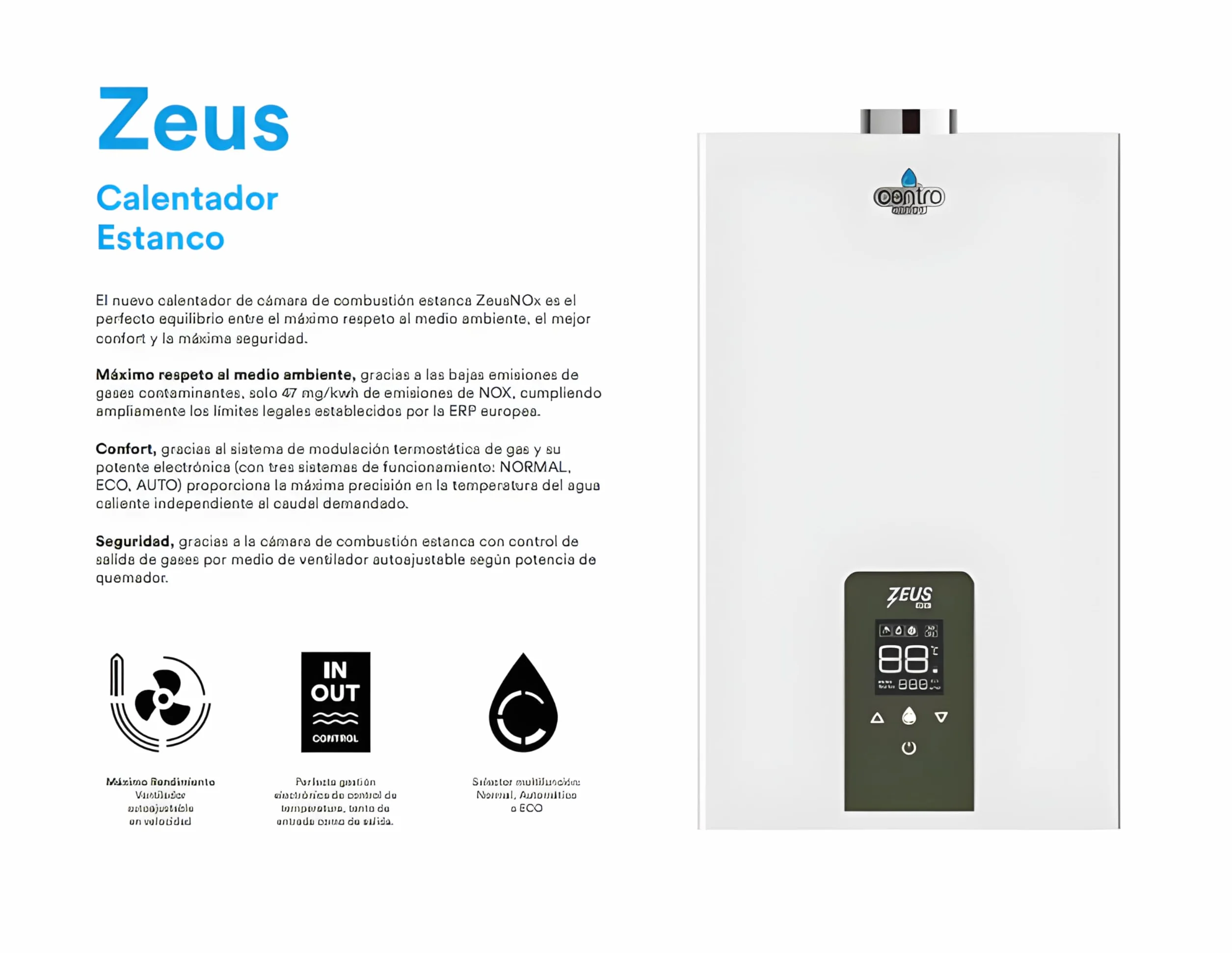 Zeus 12L butan wodoszczelny podgrzewacz natychmiastowy LPG gazowy, certyfikat CE, bezzbiornikowy