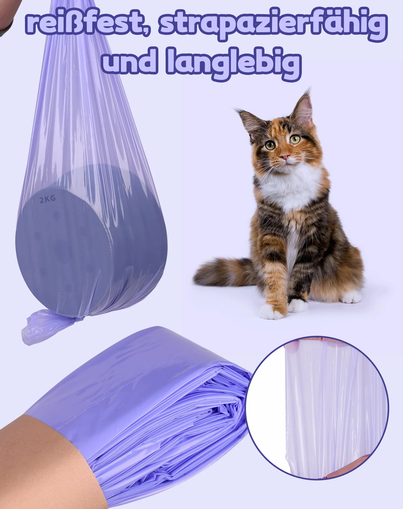 12 sztuk worków do uzupełniania żwirek dla kotów, folia uzupełniać do Litter Locker, kaseta LittyCat