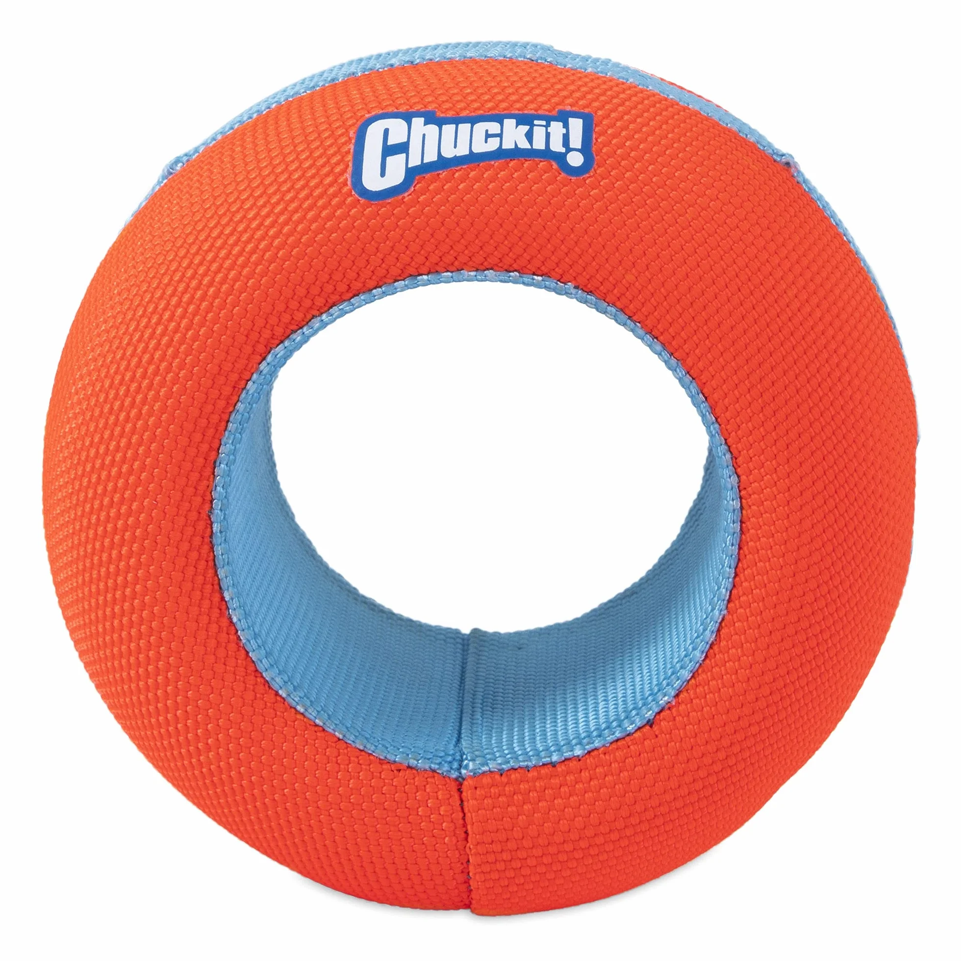 Chuckit! - Amphibious Roller – zabawka do pościgu dla psów – niezatapialna zabawka, która unosi się na powierzchni wody, koło do zabaw wodnych, rozmiar uniwersalny, średnica 10 cm