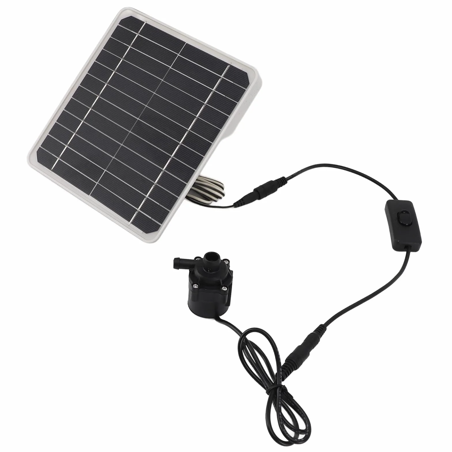 Zestaw Solarnej Pompy Wodnej 50 W 800 L/h z Akumulatorem