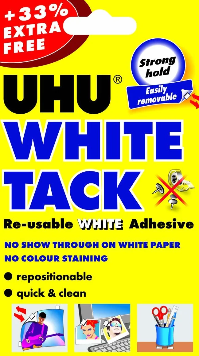 UHU BIAŁY TAC +33% 343496