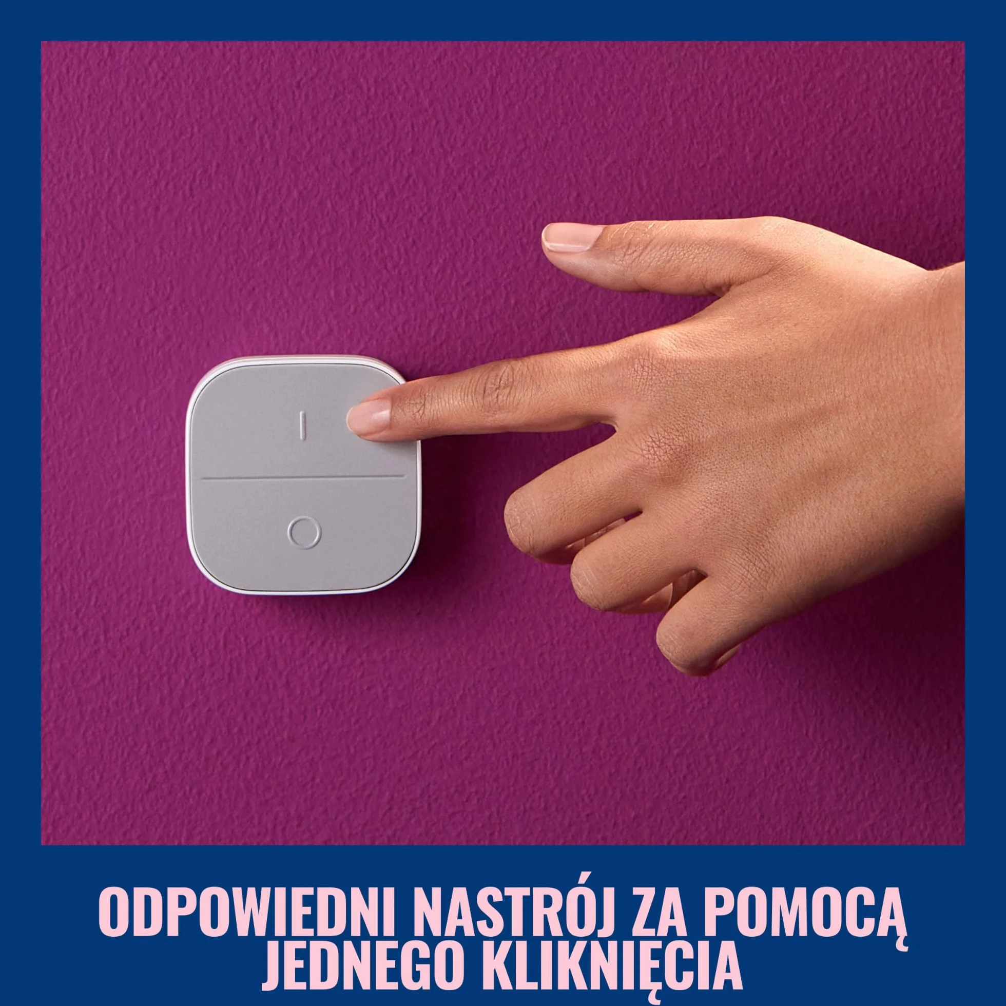 WiZ Inteligentny przycisk Smart Button, bezprzewodowy, sterowanie oświetleniem, smart home, zasięg 15 m, zasilanie bateryjne