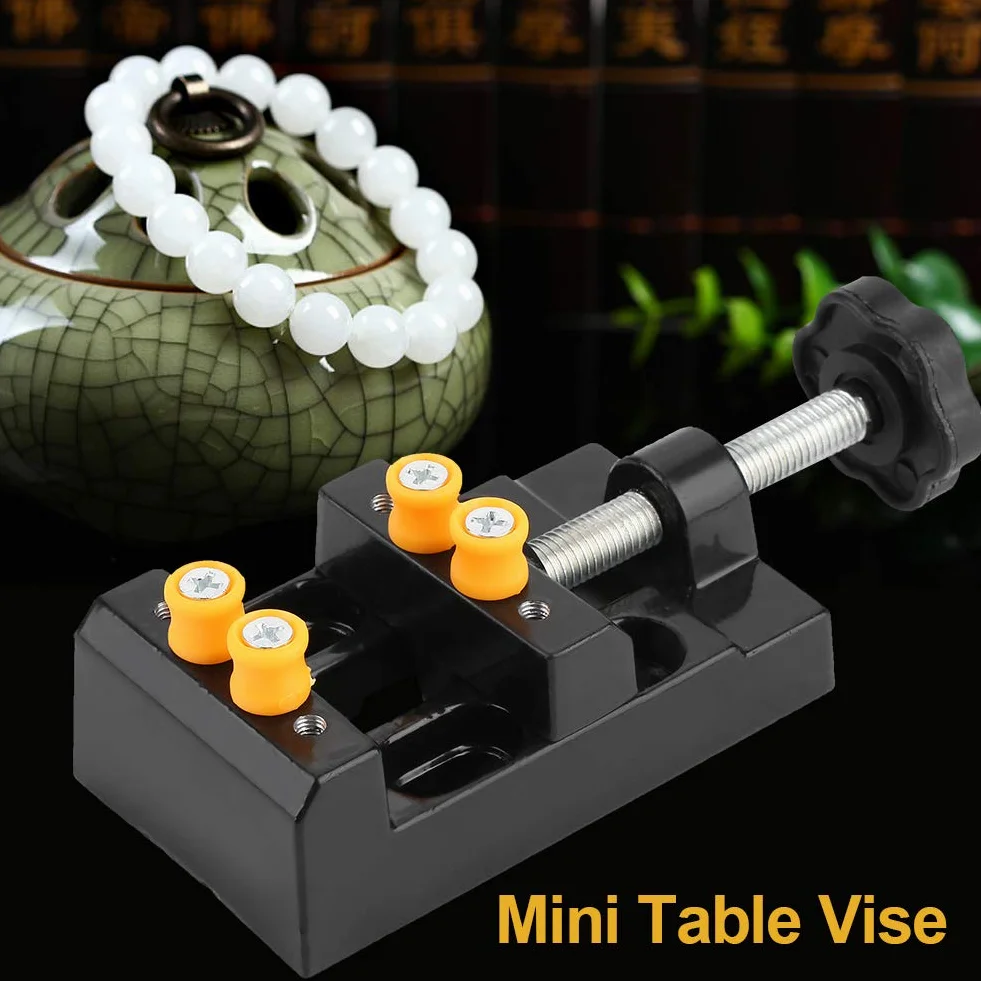 Imadło hobbystyczne, lekki Mini Vice Hobby Table Craft Jewelry Clamp Vice Repair Tool do garażu Hobby Workshop Small Repair