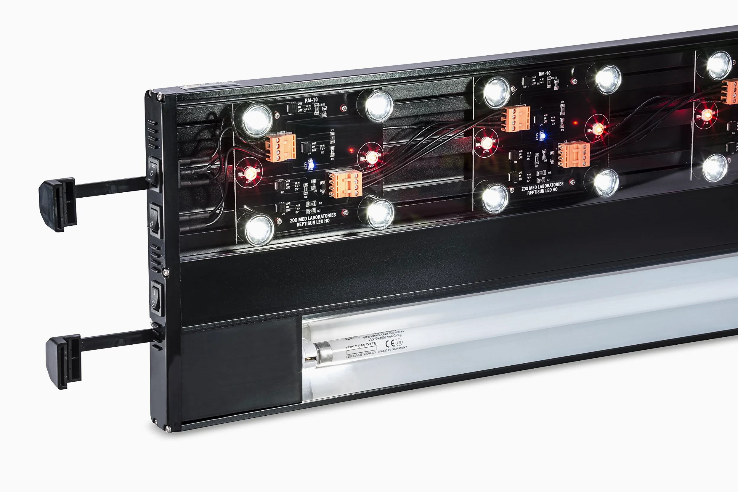 Zoomed LF-89e oświetlenie terrarialne ReptiSun LED/Uvb lampa nasadowa, 122 cm