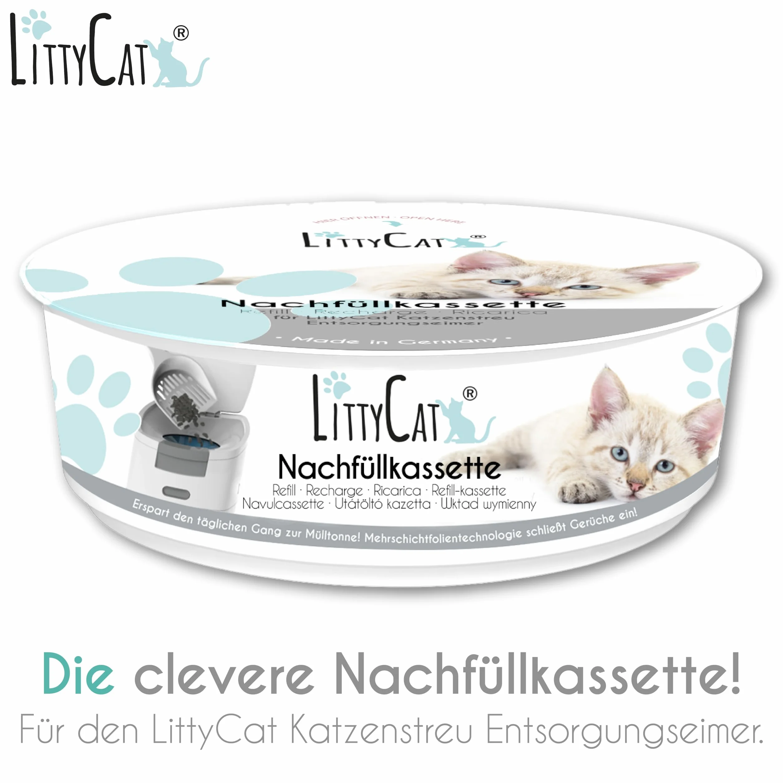 Littycat wkład do wiaderek dla kotów