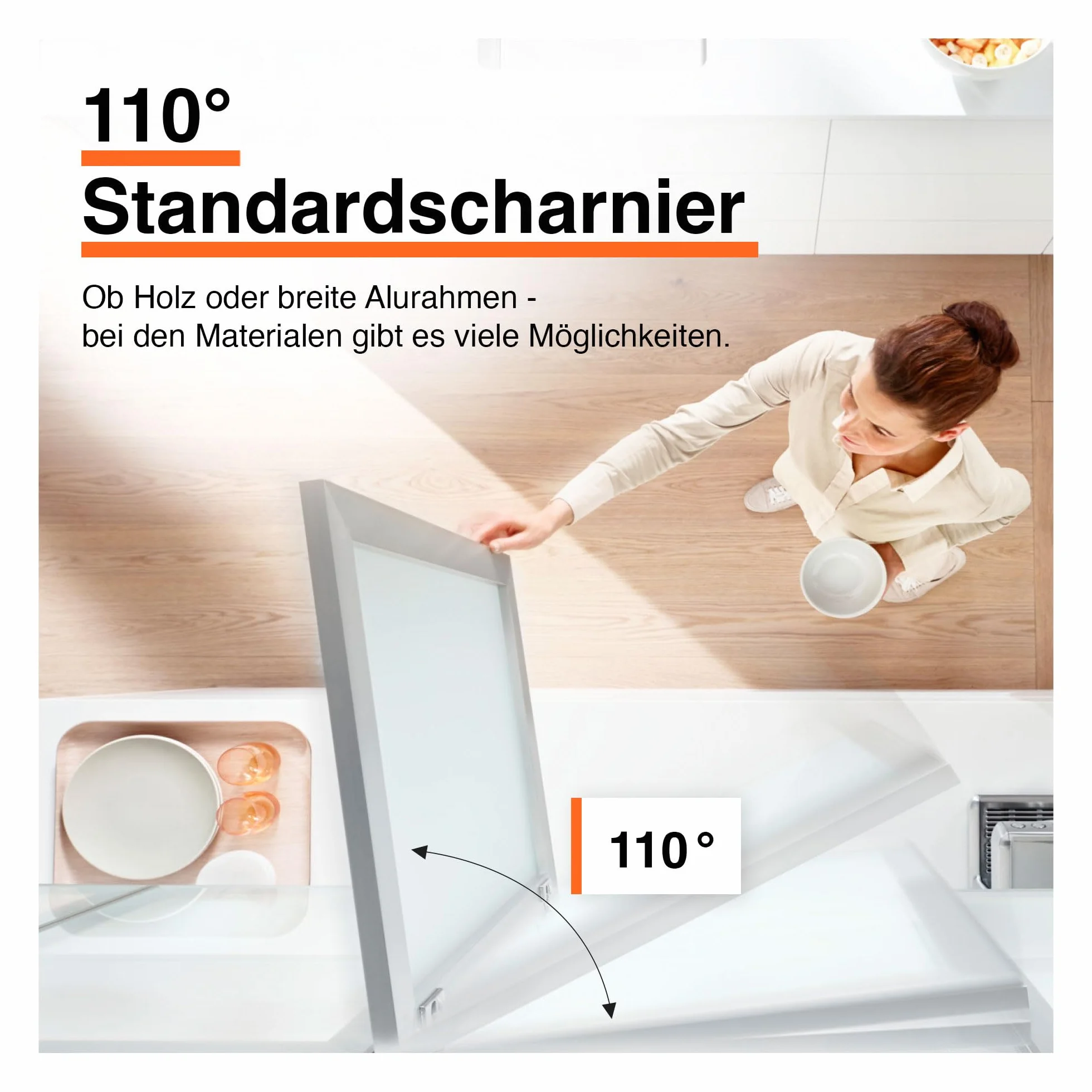 blum 2x zawias meblowy CLIP top 110° I zawias puszkowy 35 mm I prowadnik krzyżowy CLIP montowany oddzielnie, odstęp 0 mm | regulacja 3D boczna, wysokości, głębokości | niklowany | nakładany