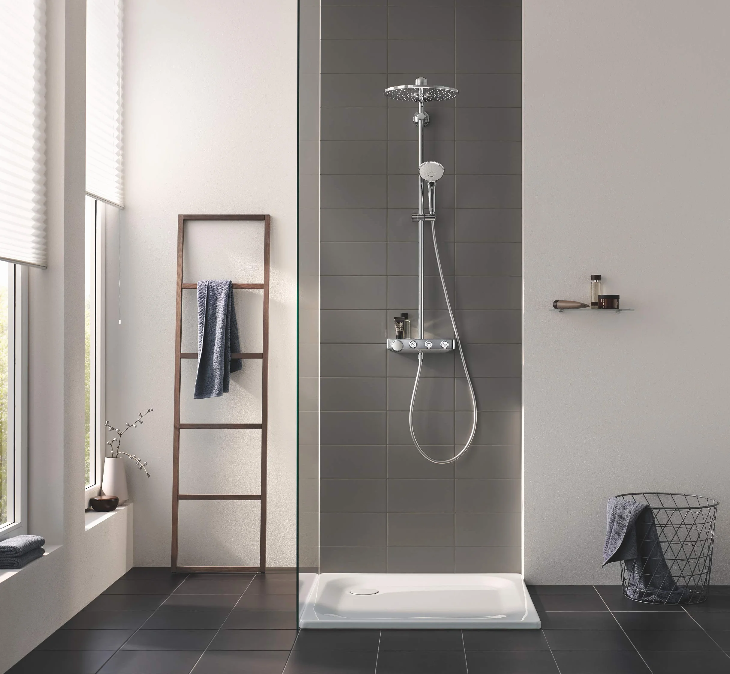 Grohe Euphoria SmartControl System 310 Duo, system prysznicowy z bateri? termostatyczn?, monta? ?cienny, chrom - 26507000