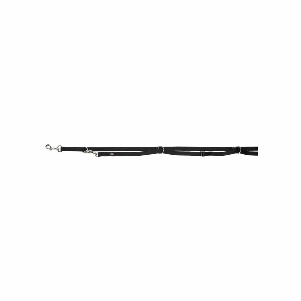 Trixie Premium V linka M – L: 3,00 m/20 mm czarna