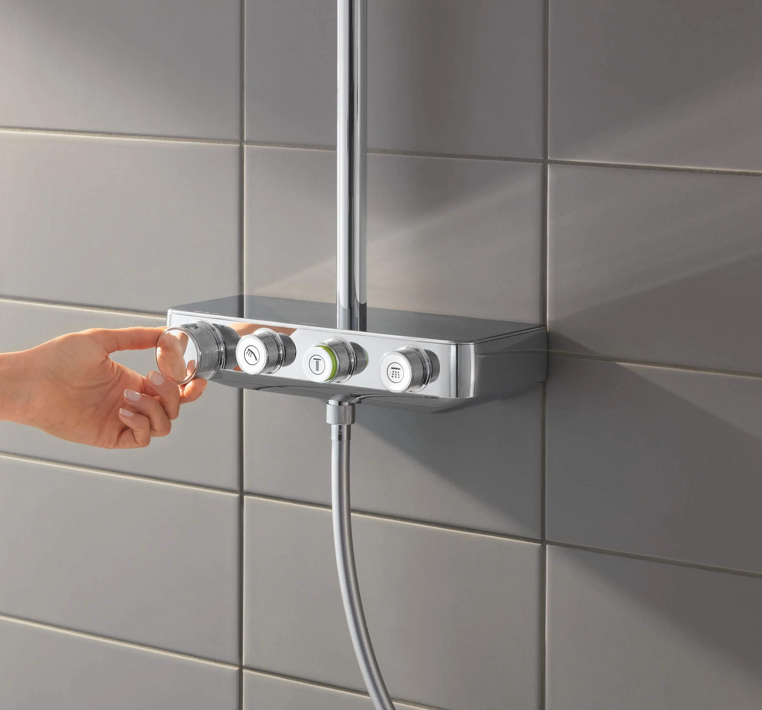 Grohe Euphoria SmartControl System 310 Duo, system prysznicowy z bateri? termostatyczn?, monta? ?cienny, chrom - 26507000