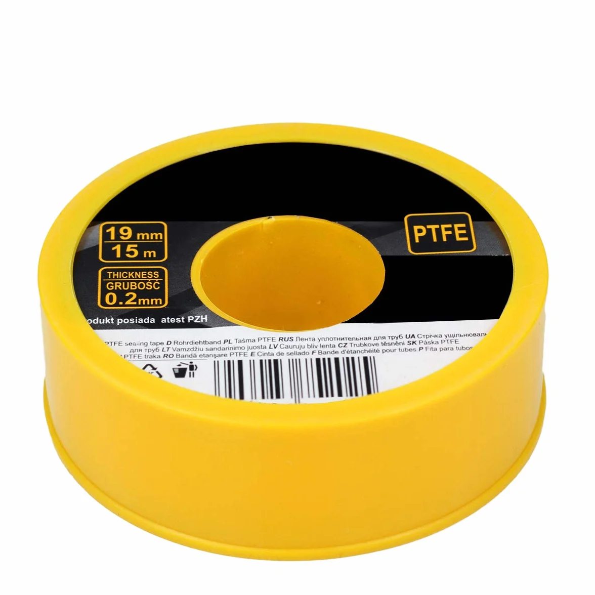 Teflonband 19mm x 0,2mm x 15m Profiqualität