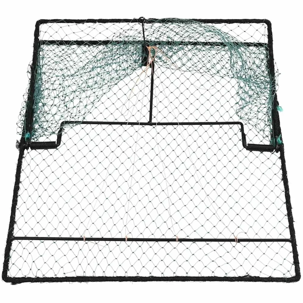Zielona pułapka na ptaki z polietylenu, 50 x 60 x 1,9 cm, składana, do użytku na zewnątrz, stabilna skrzynka do przechowywania ptaków z szacunkiem