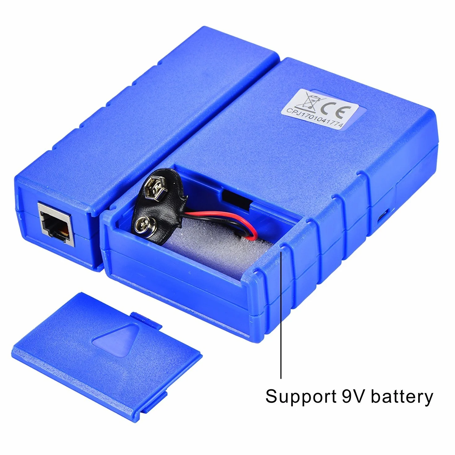 LEAGY Tester kabli sieciowych narzędzie testowe RJ45 RJ11 RJ12 CAT5 CAT6 UTP USB LAN Wire Ethernet