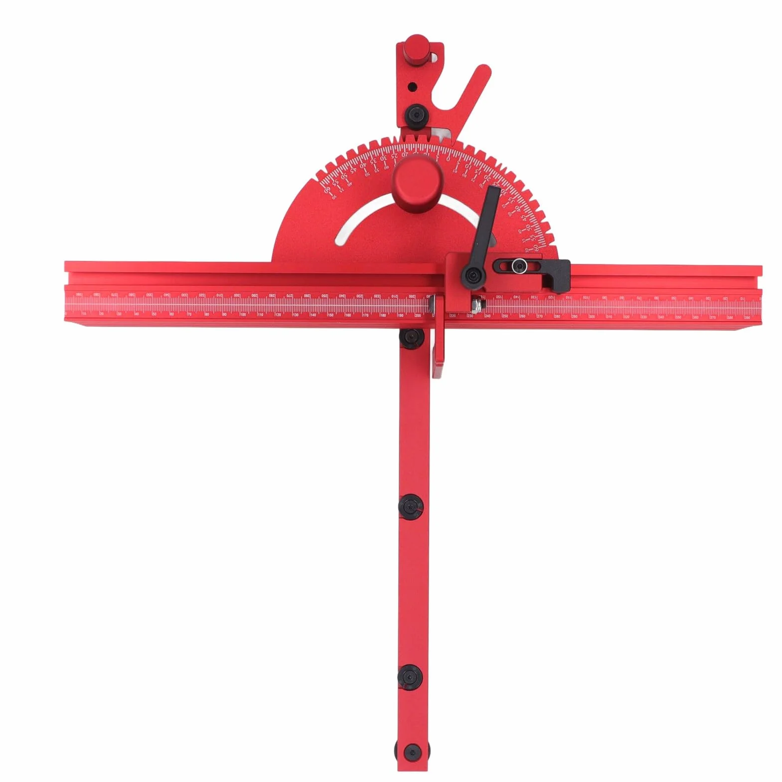 Ukośny pomiar do stołu decent miter skośne ogrodzenie pomiarowe z ogranicznikiem krańcowym, dokładny pomiar ukośny do stołu, do szyny T Accessoires pour scie sur table