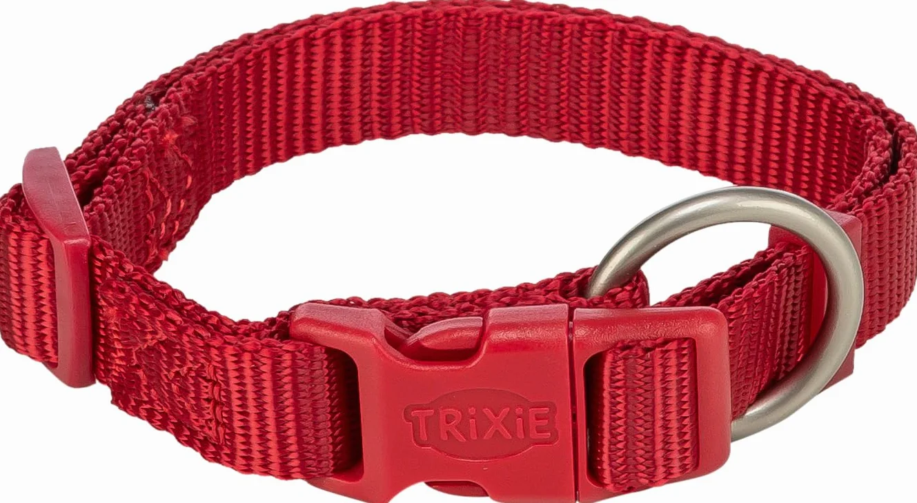Trixie Obroża dla psa premium, 35-55 x 20 mm, czerwona