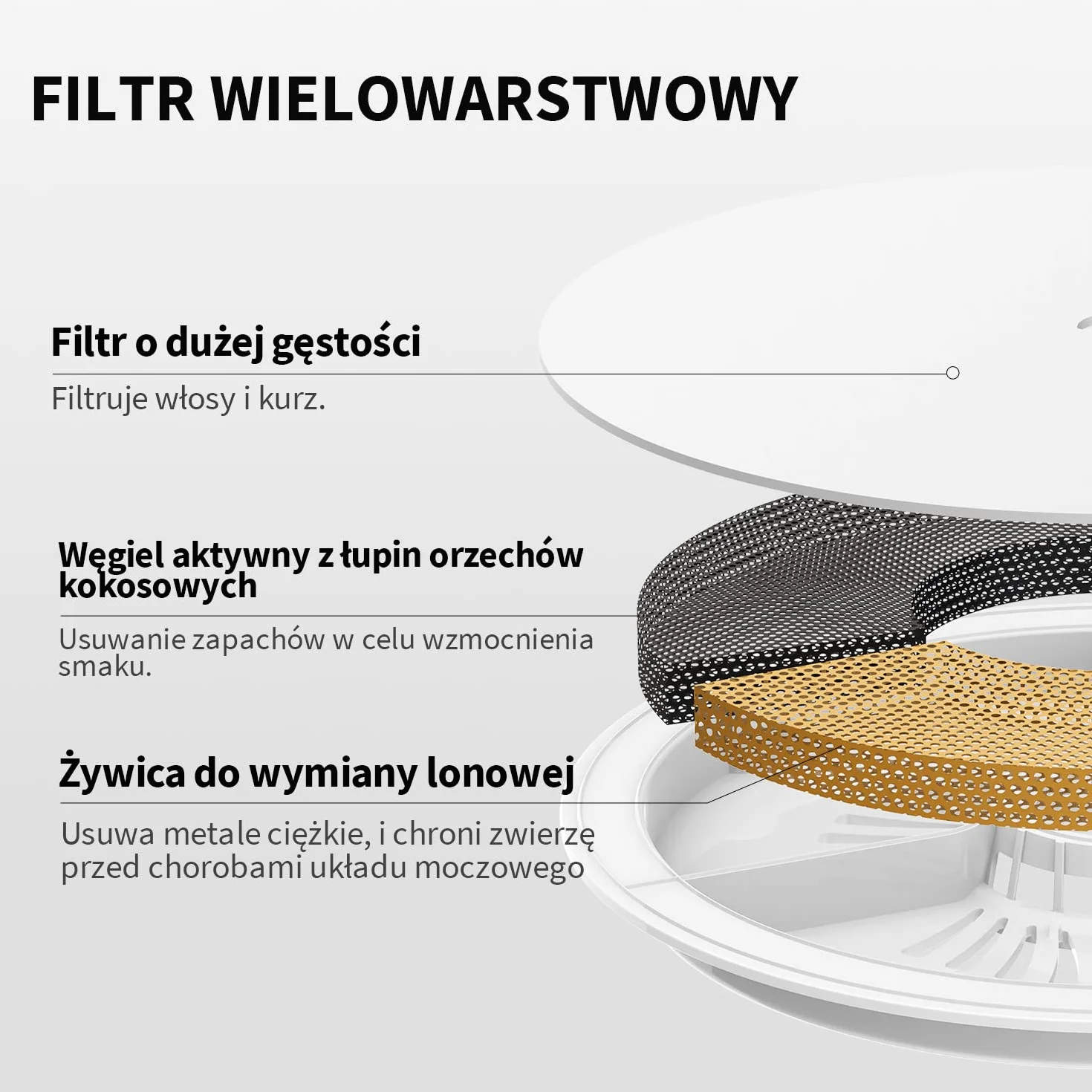 PETKIT EVERSWEET Fontanna dla Kota 2L, Bezprzewodowa Pompa, Kontrola Aplikacji, Automatyczna Fontanna dla Kota i Psa, 25 dB Ciszy, 3 Tryby, Wiele Filtrów, Okno Poziomu Wody, Wskaźnik LED