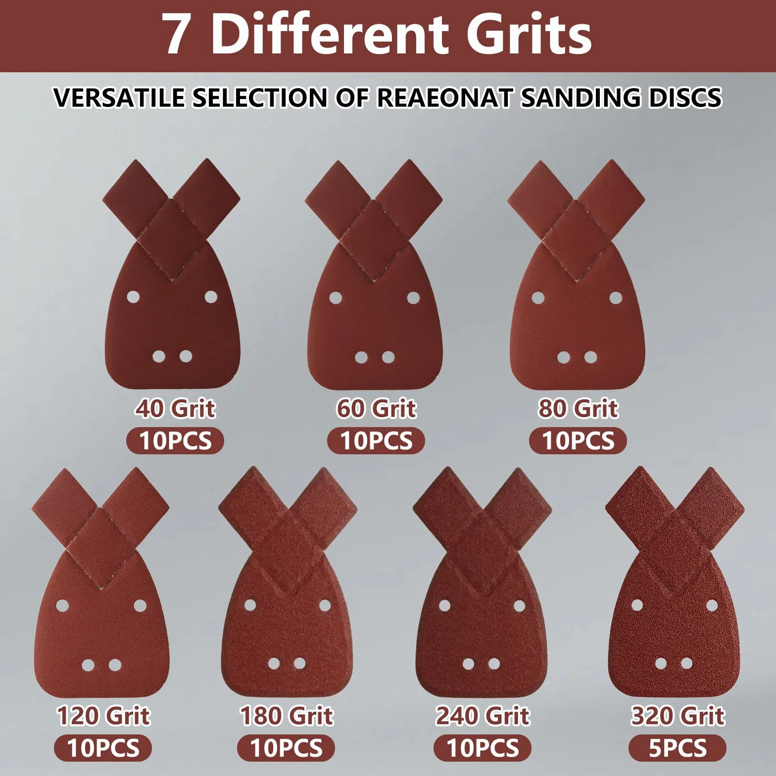 Black and Decker Mouse arkusze ścierne gradacja 40-320 65 sztuk do szlifierki trójkątnej