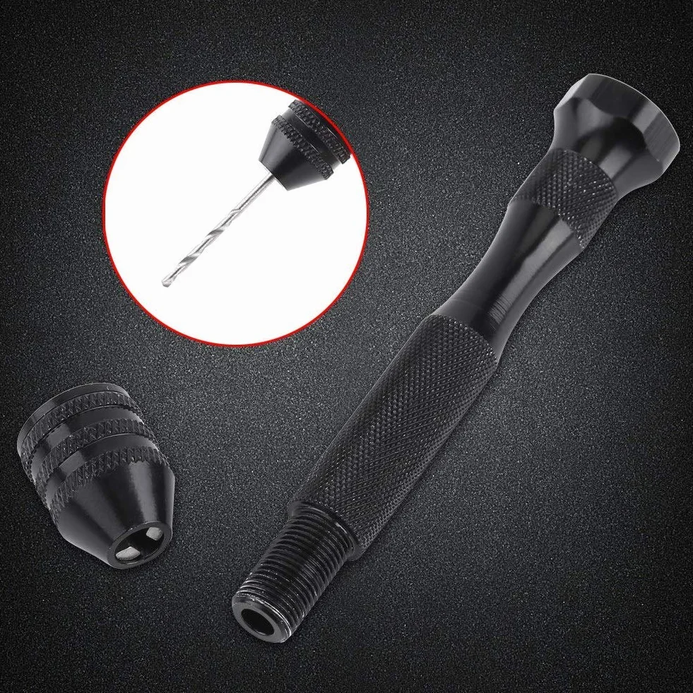 Chuck Range Chuck Ręczne Wiertło Kręte Zestaw Wierteł Krętych Micro Mini z 25 Wiertłami HSS Narzędzie do Wiercenia w Drewnie