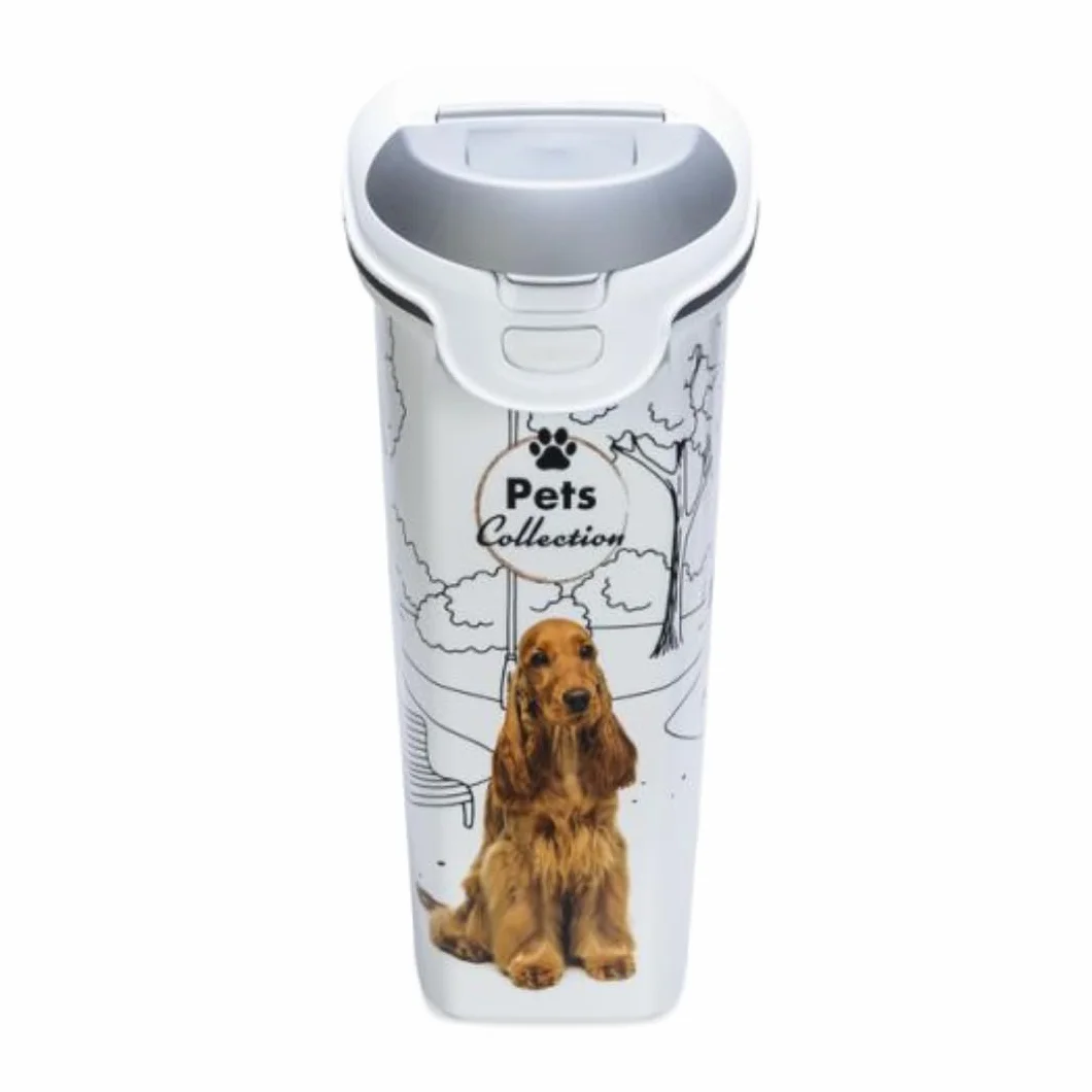 Curver PetLife pojemnik na karmę dla psów, 10 kg/23 l, 23,5 x 49,7 x 50,30 cm