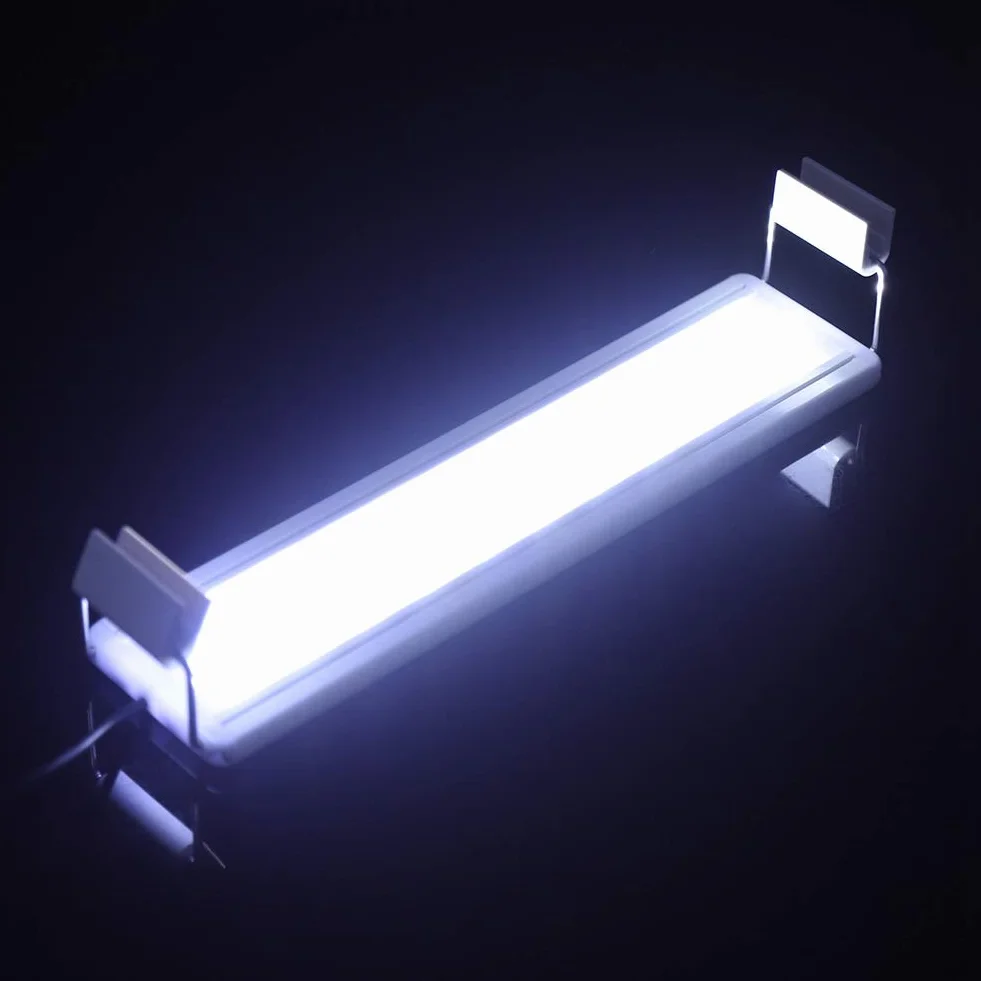Mini Klips na Oświetlenie do Akwarium Plastikowa LED Wysuwana 220 V