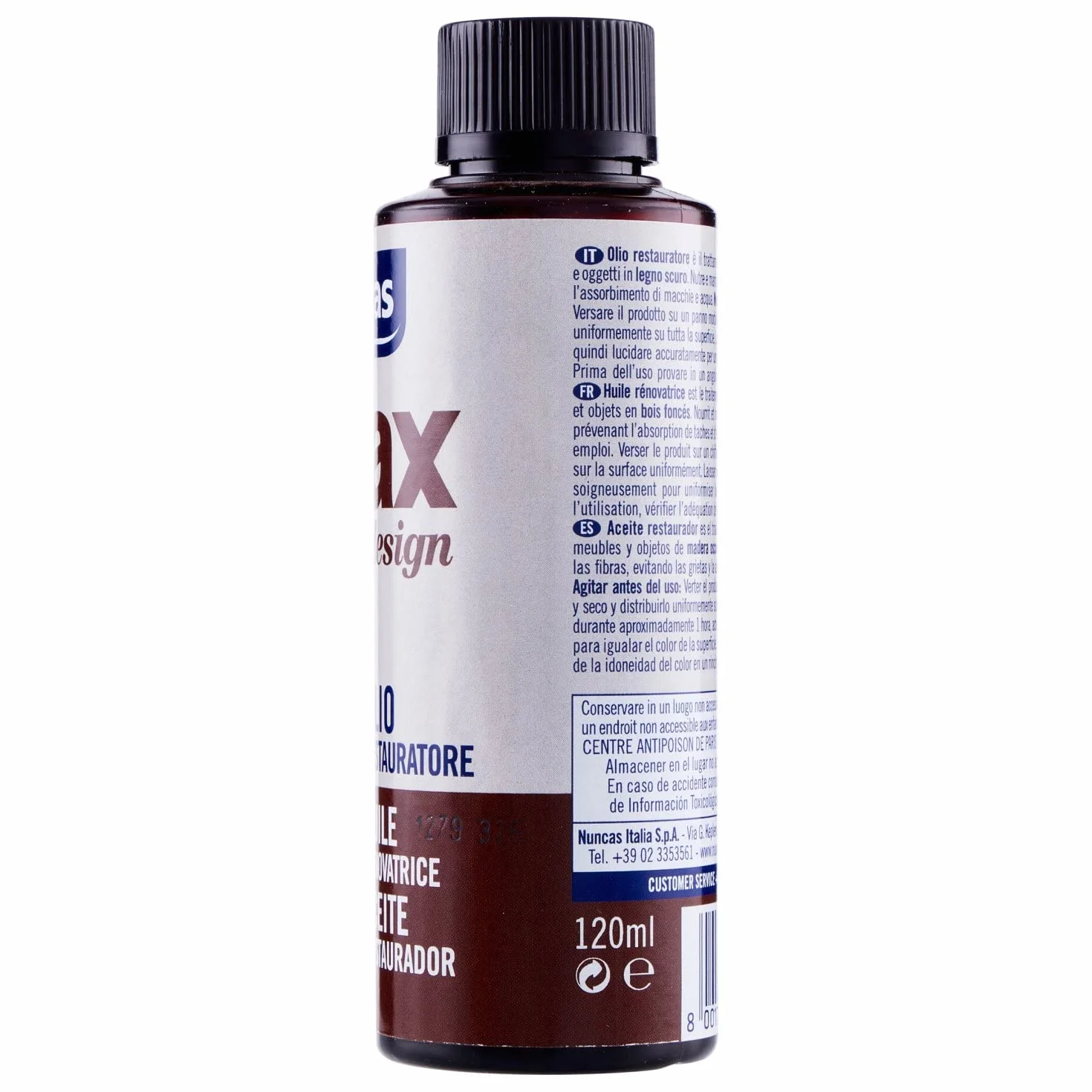 Nuncas Livax Meble i Design Olej Restaurator Ciemne drewno 120ml