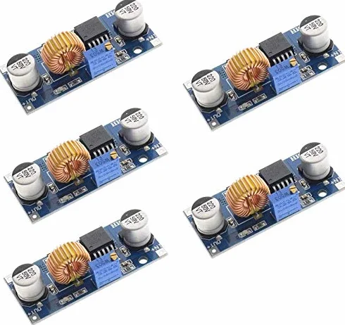 DollaTek 5 szt. XL4015 5A DC-DC Step Down regulowany moduł zasilacza konwerter Buck