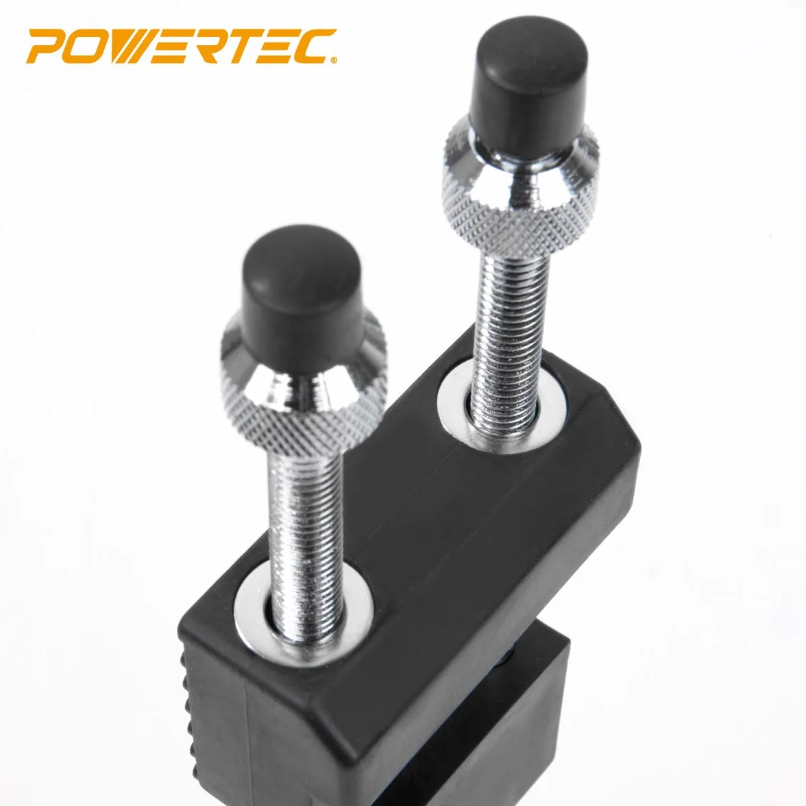 POWERTEC Uchwyt na kamień do ostrzenia, regulowany uchwyt do ostrzenia noży 5-1/5.1 cm do 23 cm, antypoślizgowa gumowa podstawa do osełki, mokrego kamienia, kamieni diamentowych, kamieni wodnych,