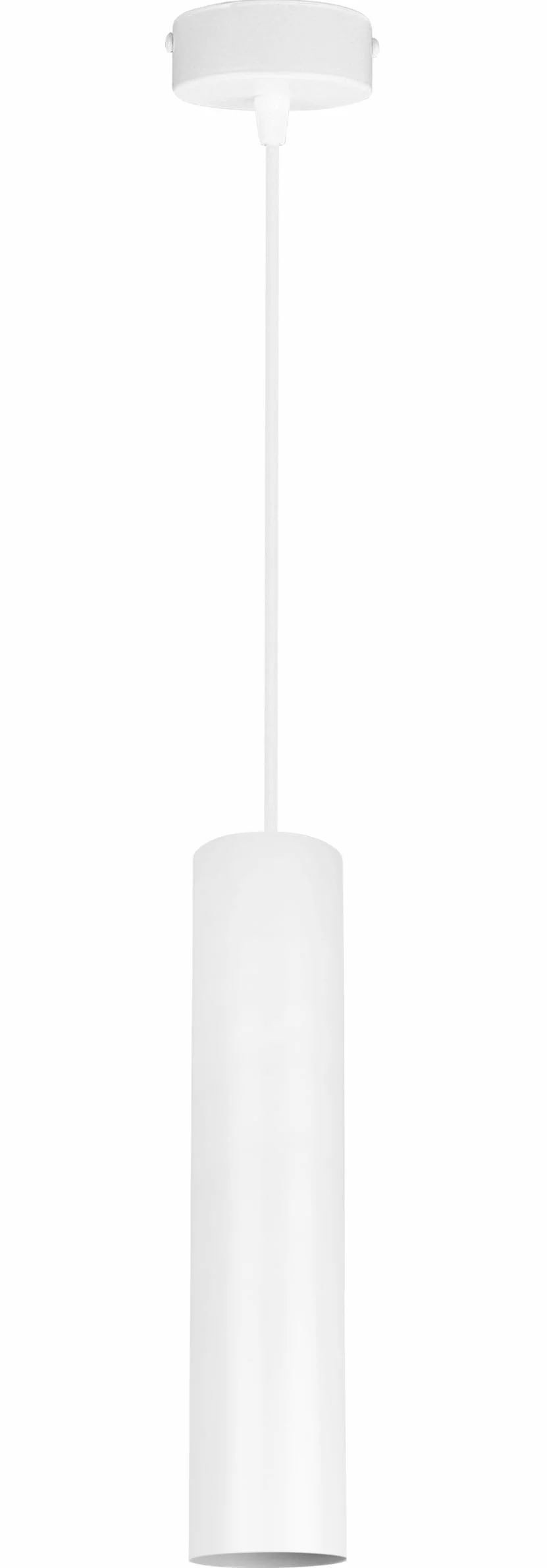 Light-Home Lampa sufitowa wisząca żyrandol loft metalowy biały GU10